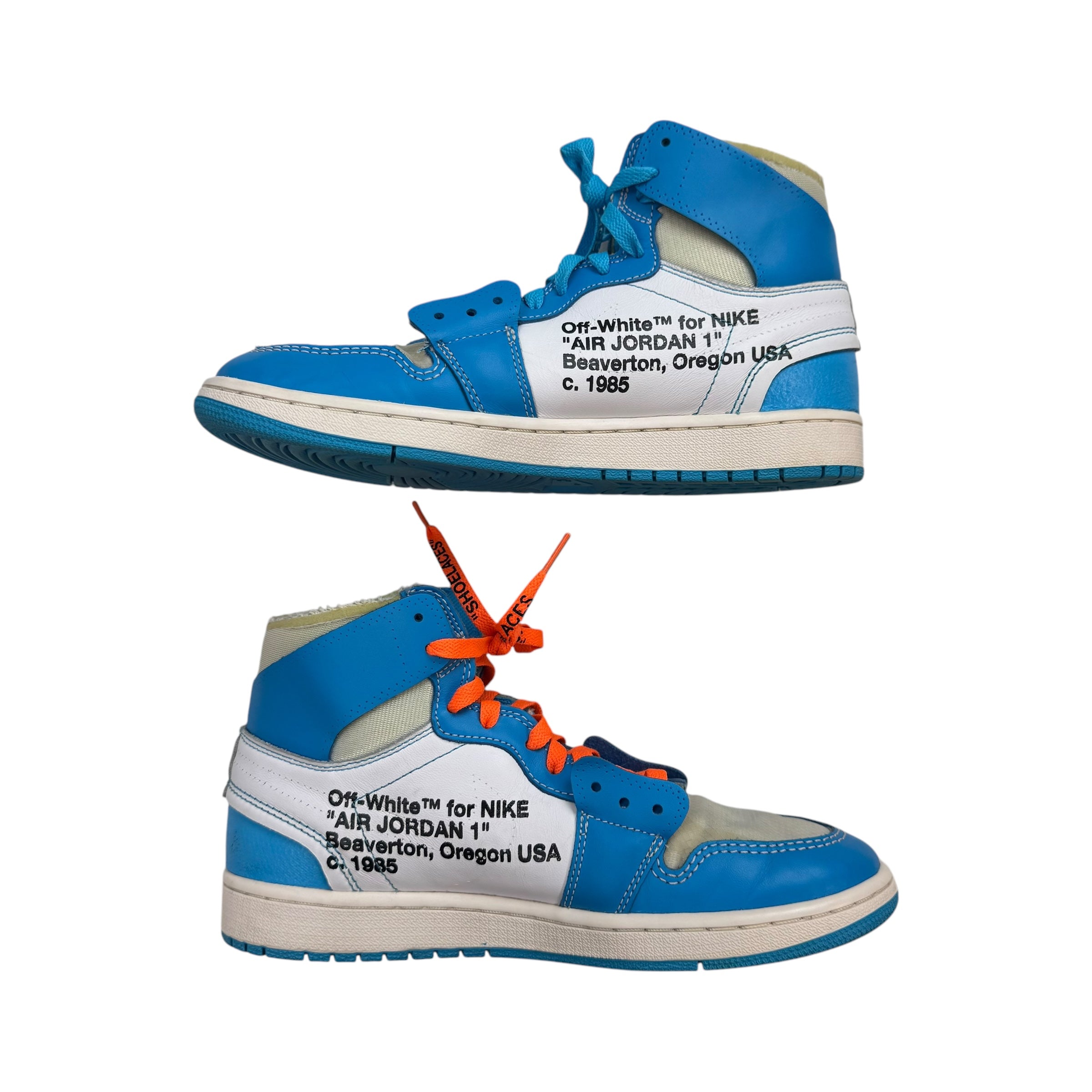 Jordan 1 High Off-White UNC (Used)