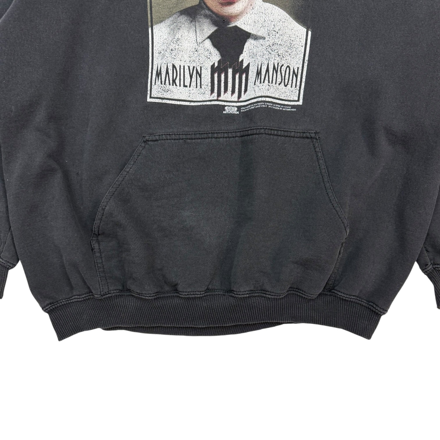 2003 Marilyn Manson Golden Age Of Grotesque Hoodie Black