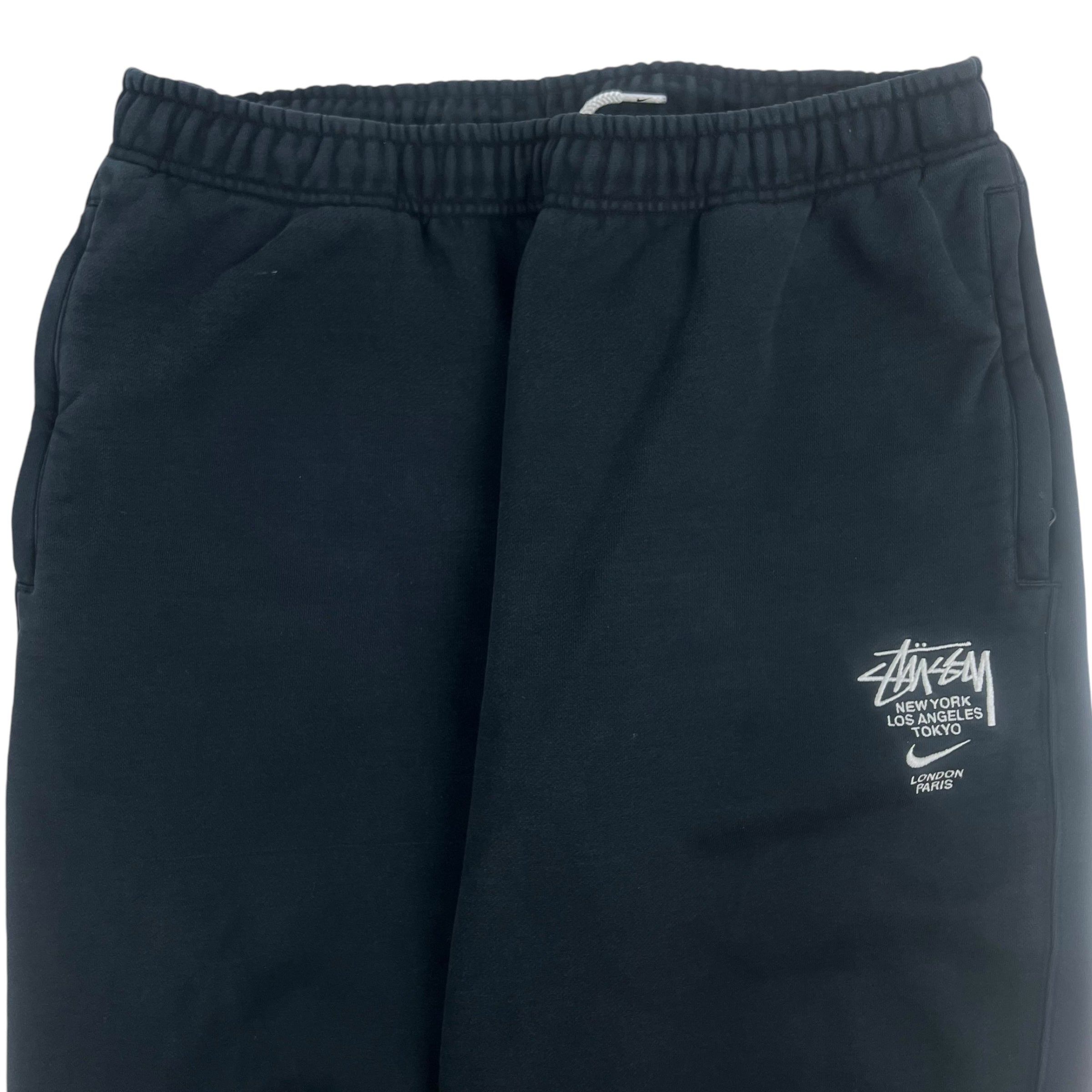 Stussy x Nike World Tour Sweatpants Black