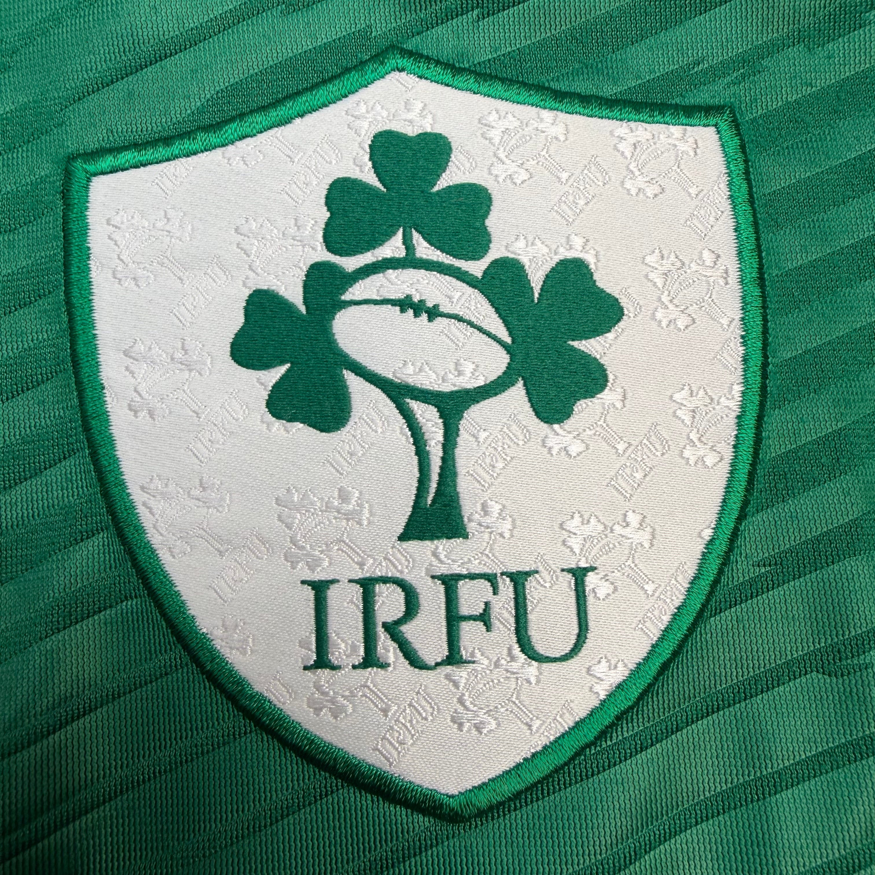 2011-12 Puma Ireland Rugby Union Home Jersey Green