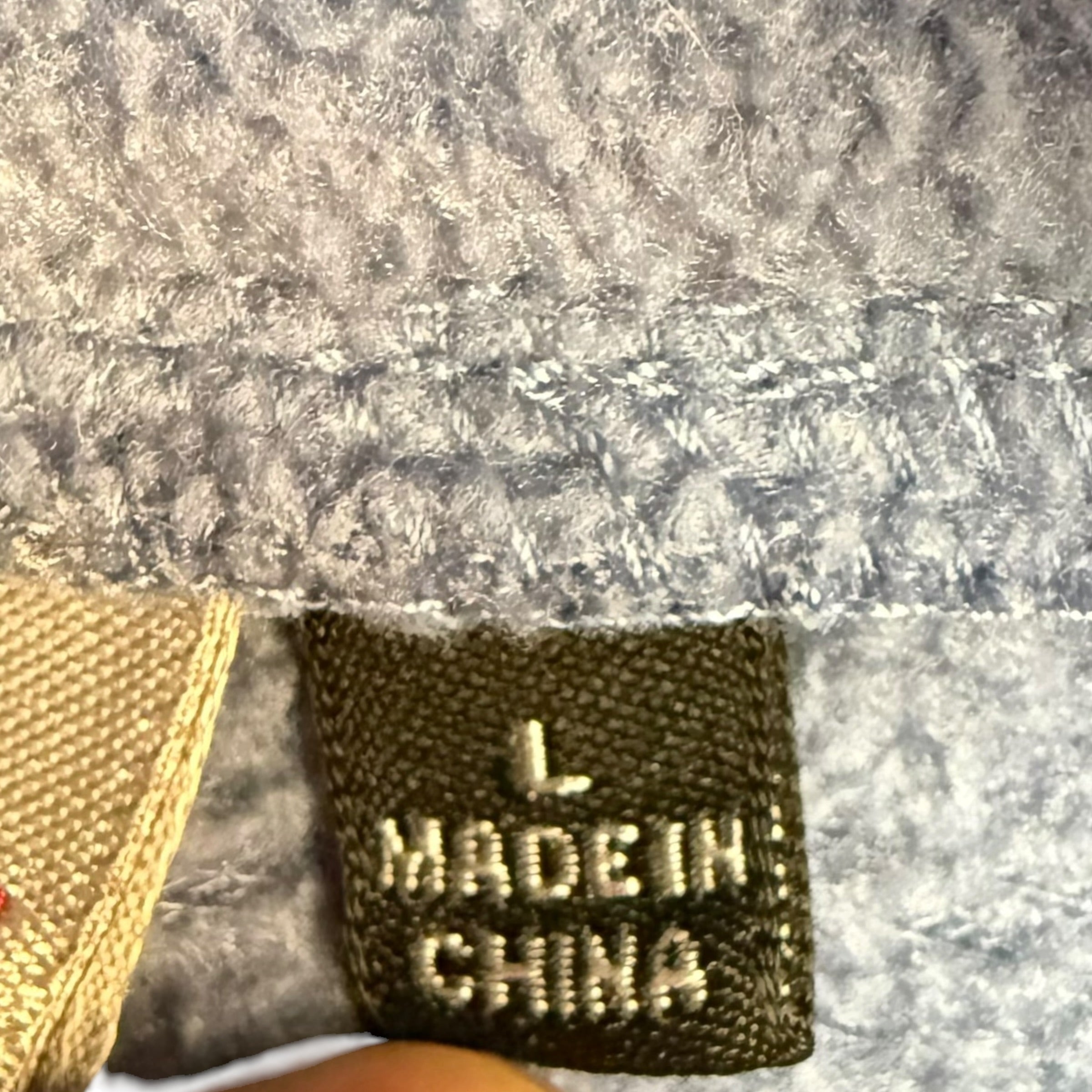 Vintage Quicksilver Fleece Quarter Zip Light Blue/ Grey