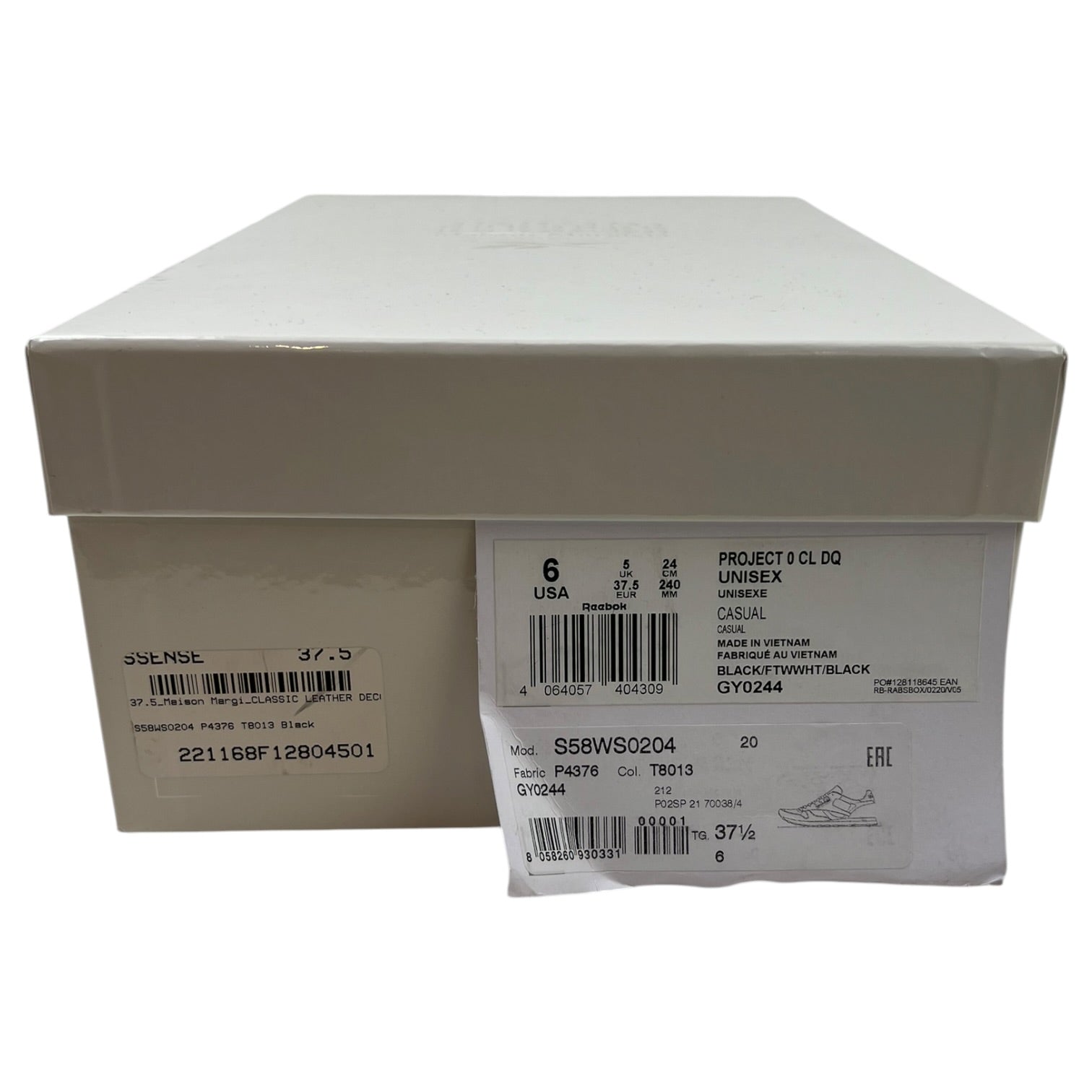 Reebok x Margiela Project 0 CL DQ Black