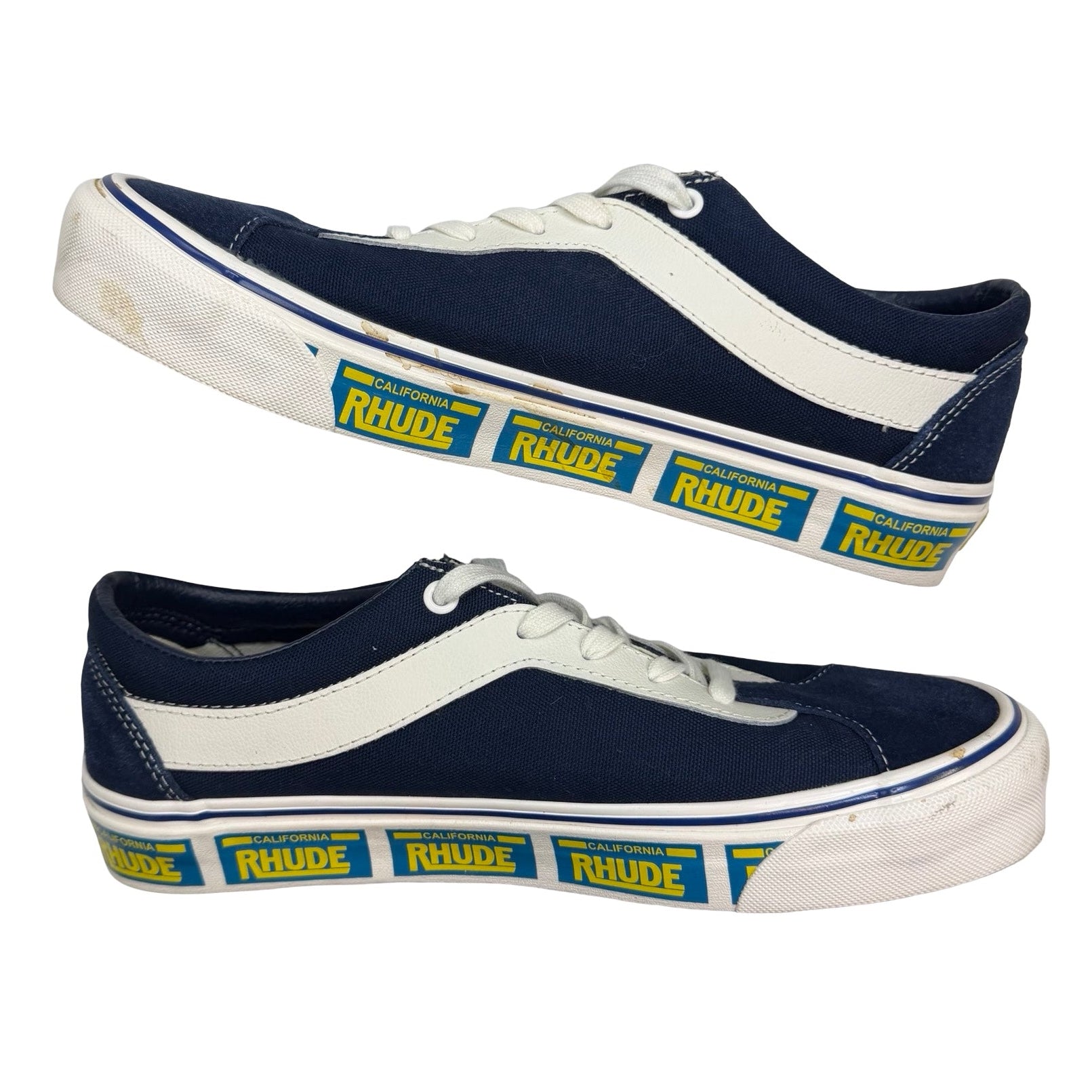 Rhude X Vans Bold Ni Navy (Used)