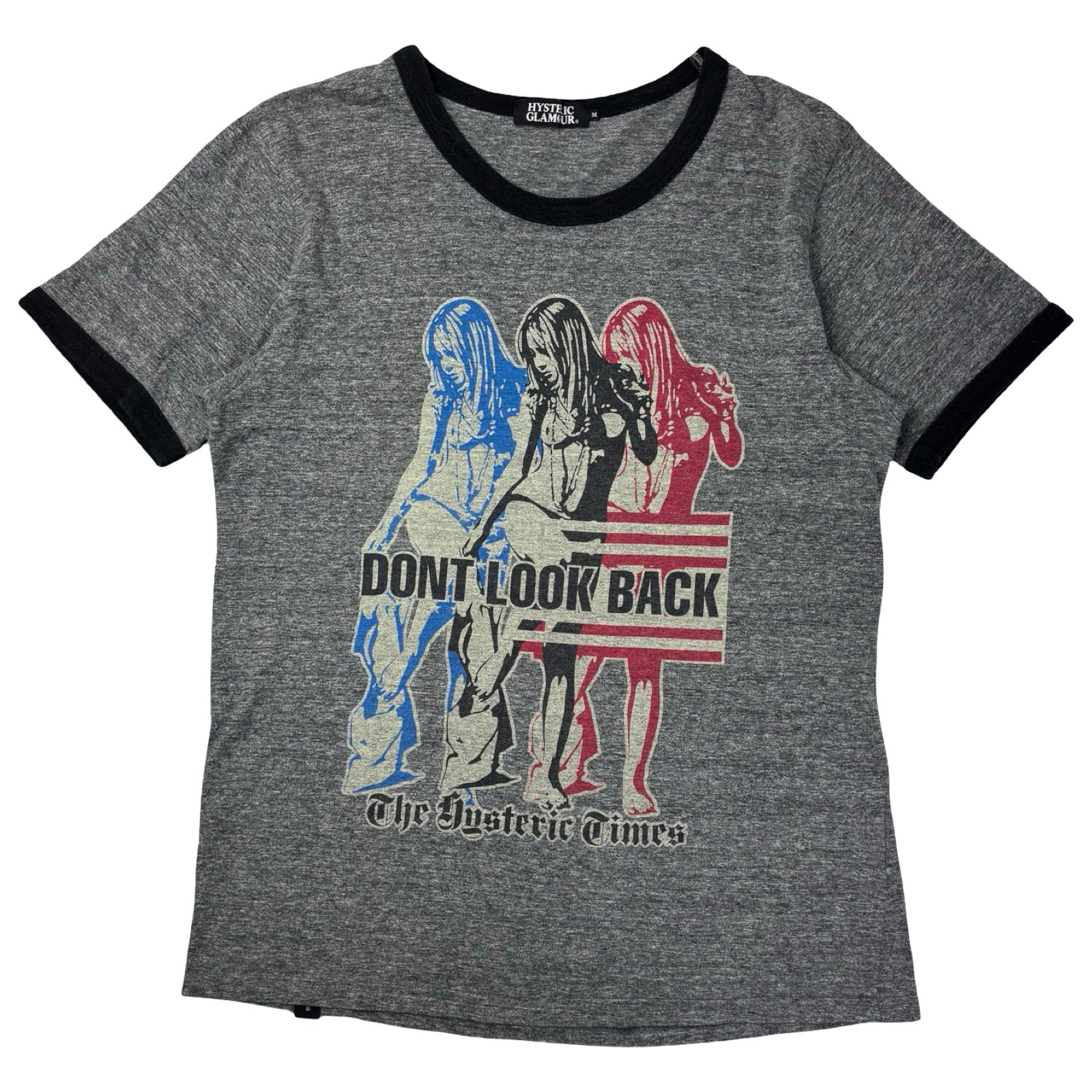 Hysteric Glamour “Don’t Look Back” Ringer T-Shirt