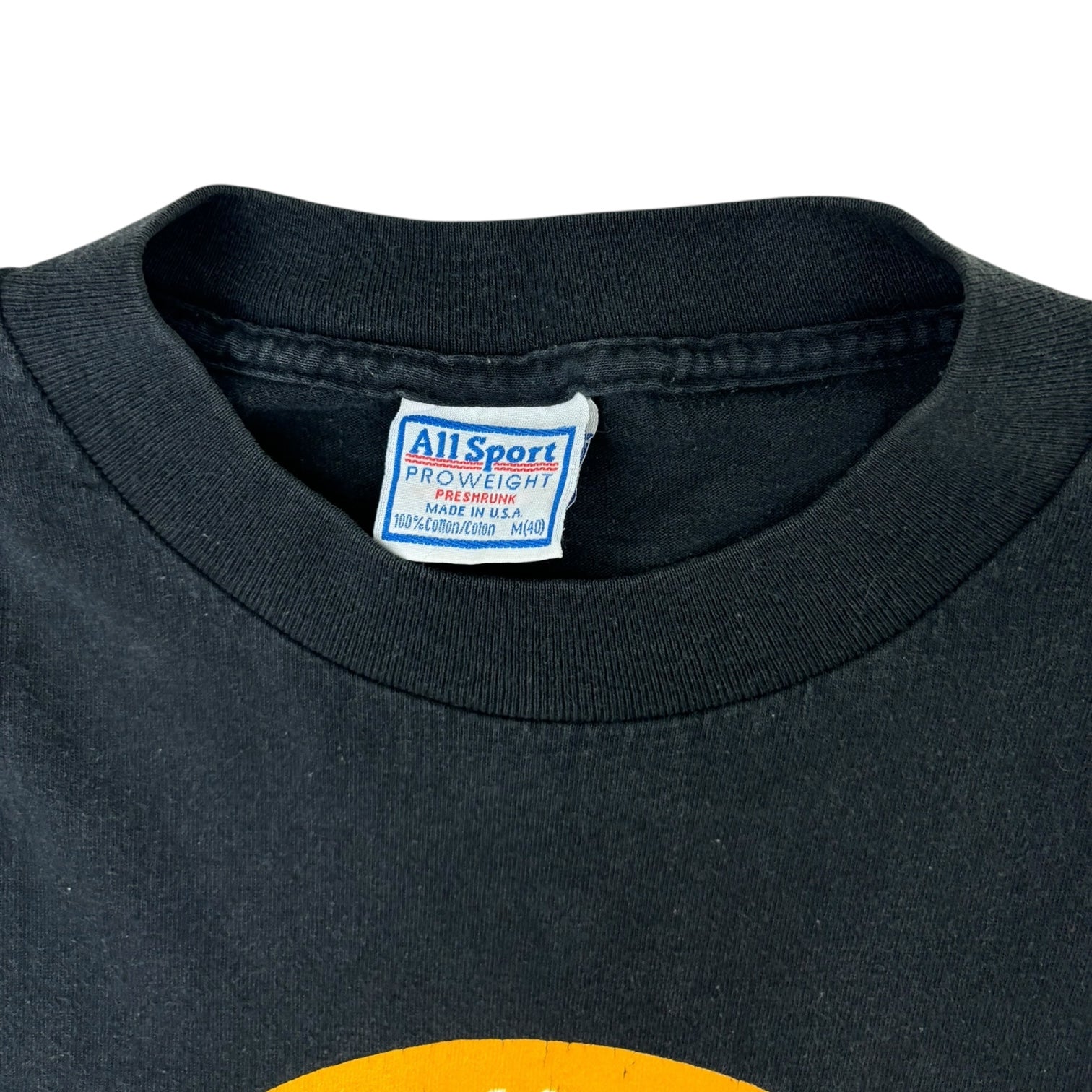 Vintage 1996 Seattle Sonics Western Conference NBA Finals T-Shirt Black