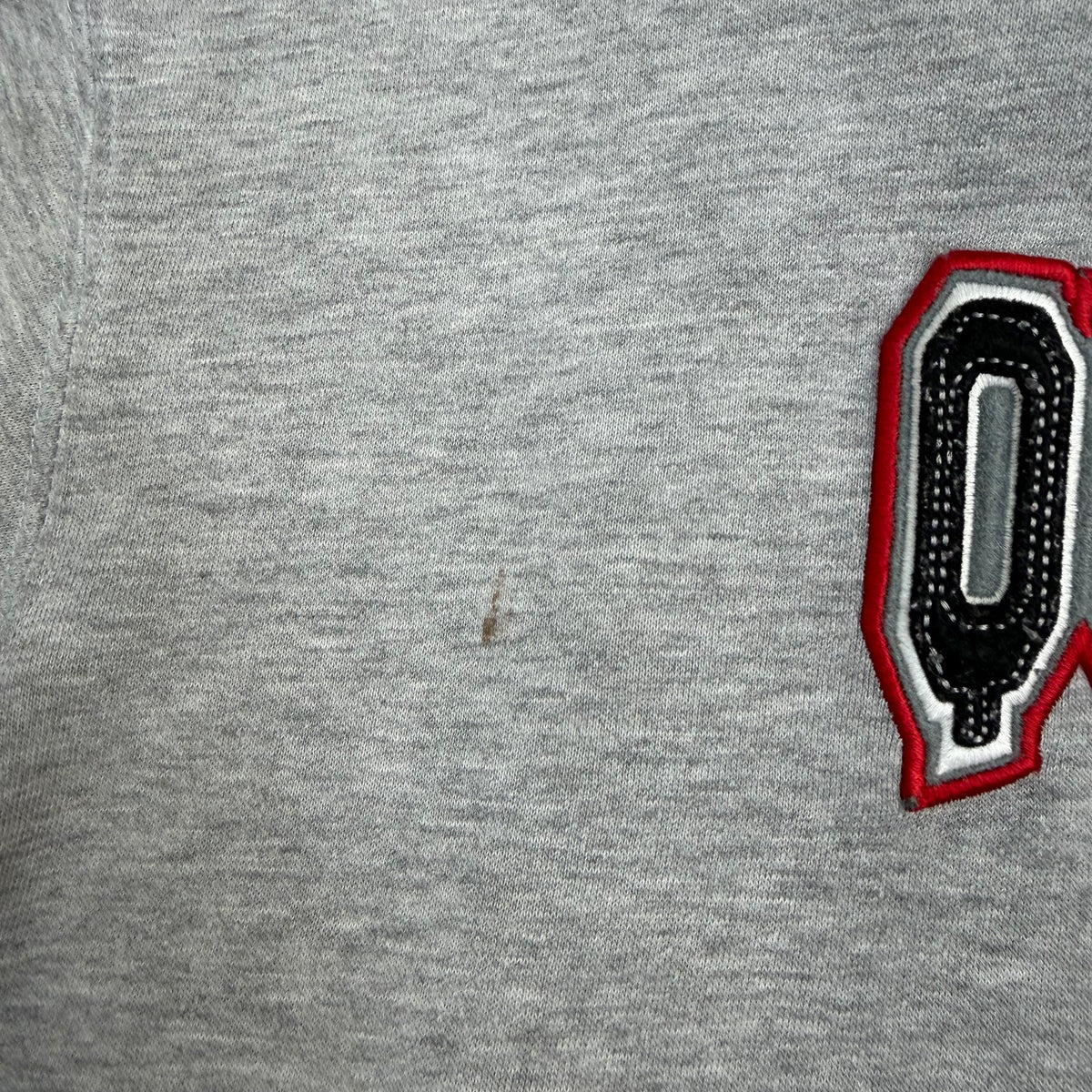 Vintage Quiksilver Embroidered Hoodie Grey