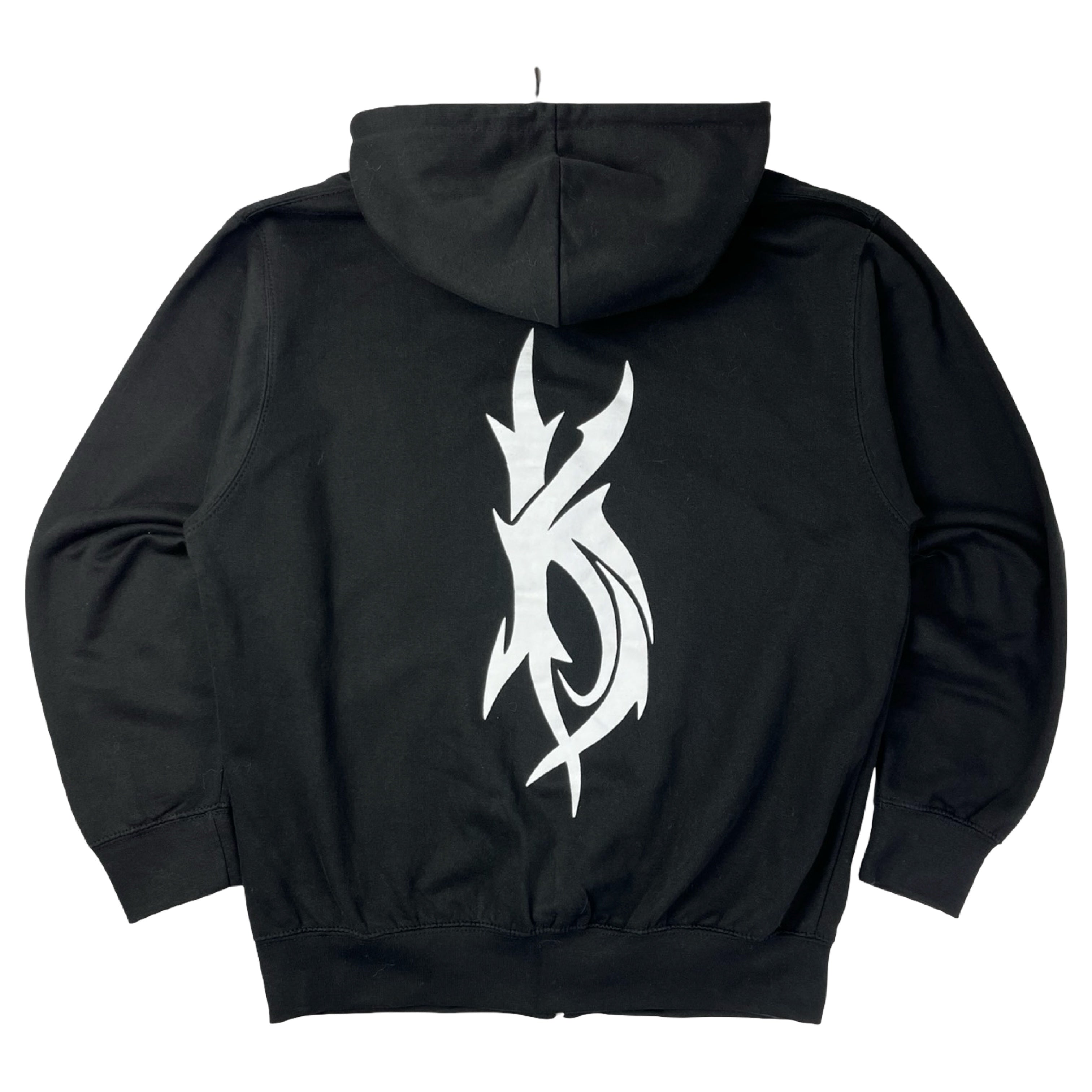 Kim Krueger Barcode Zip Up Hoodie