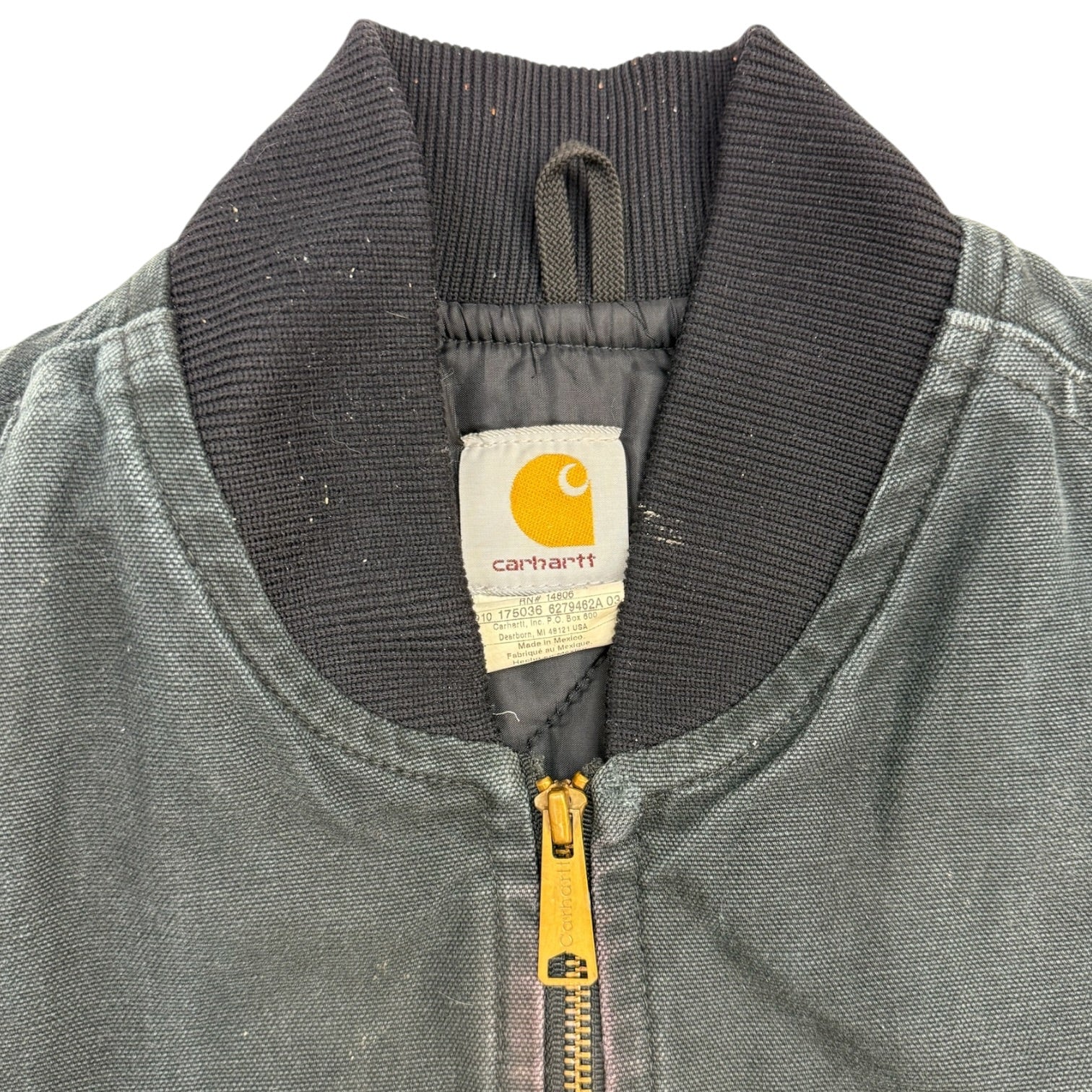 Vintage Carhartt Insulated Vest Black