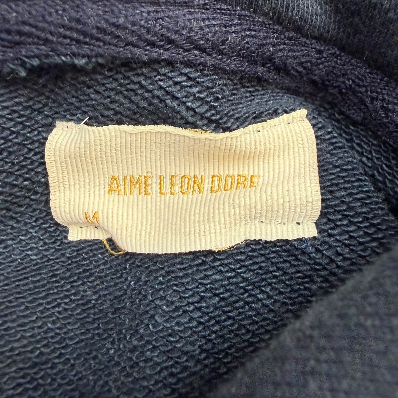 Aimé Leon Dore Unisphere Hoodie Navy Blue
