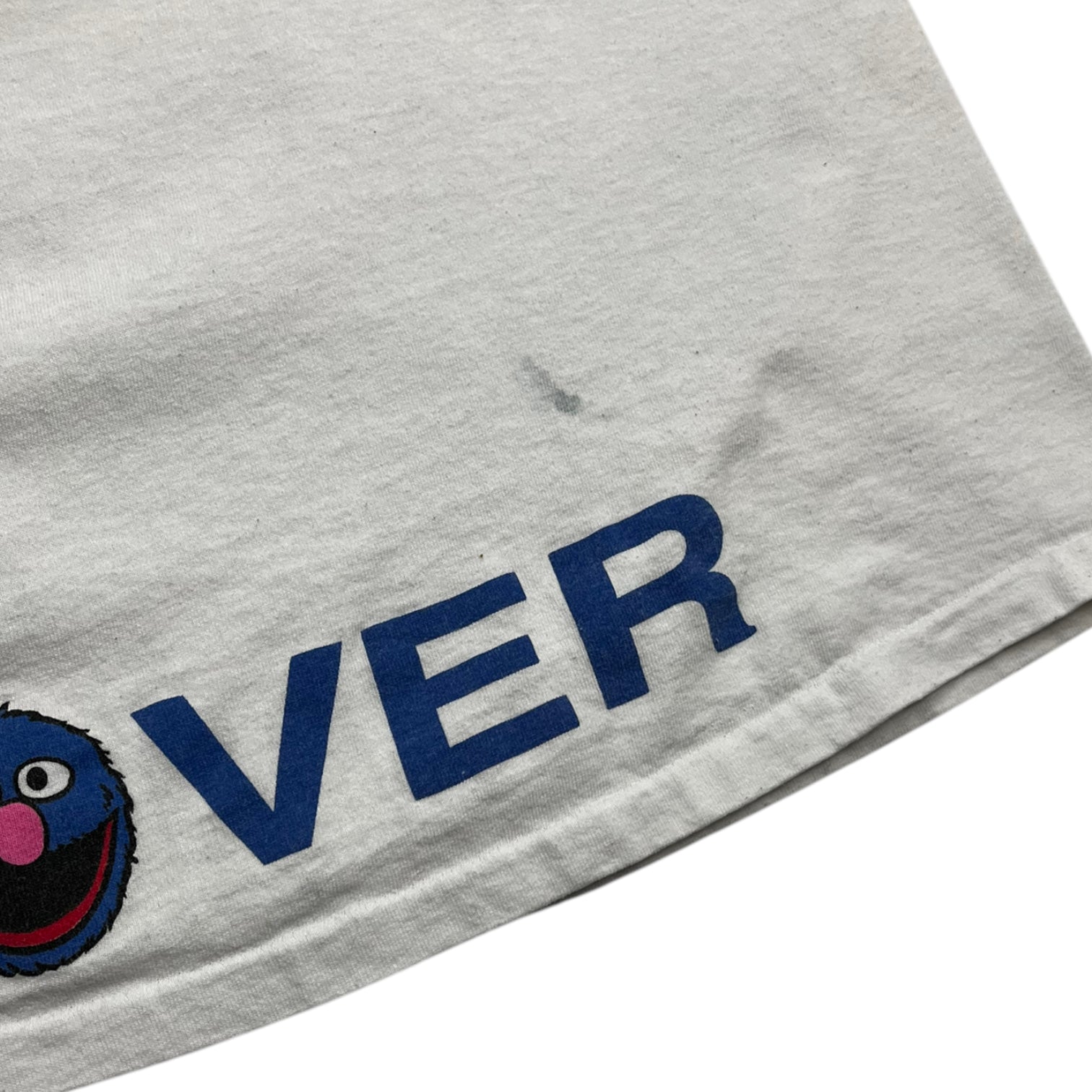 Vintage Sesame Street Grover Tee White