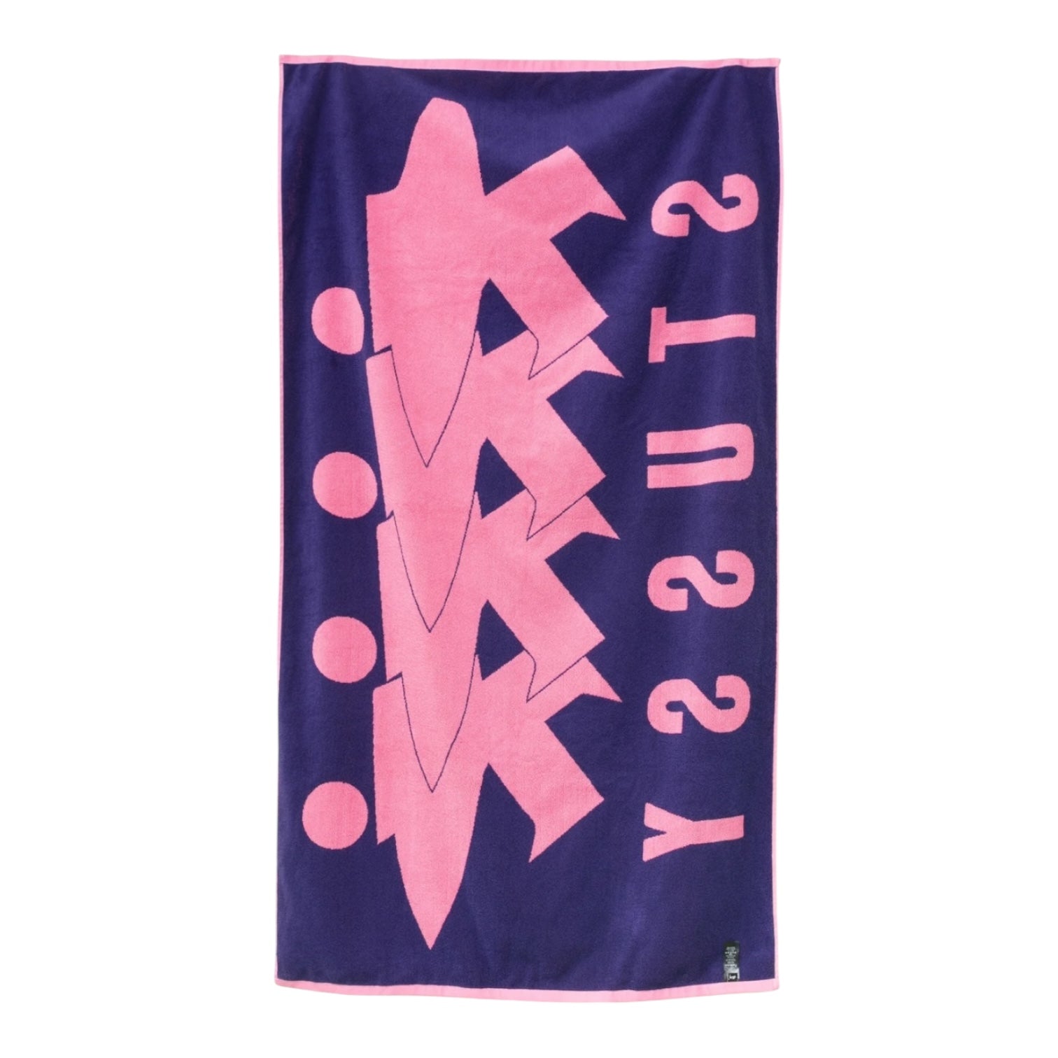 Stussy Surfman Beach Towel Pink/Purple