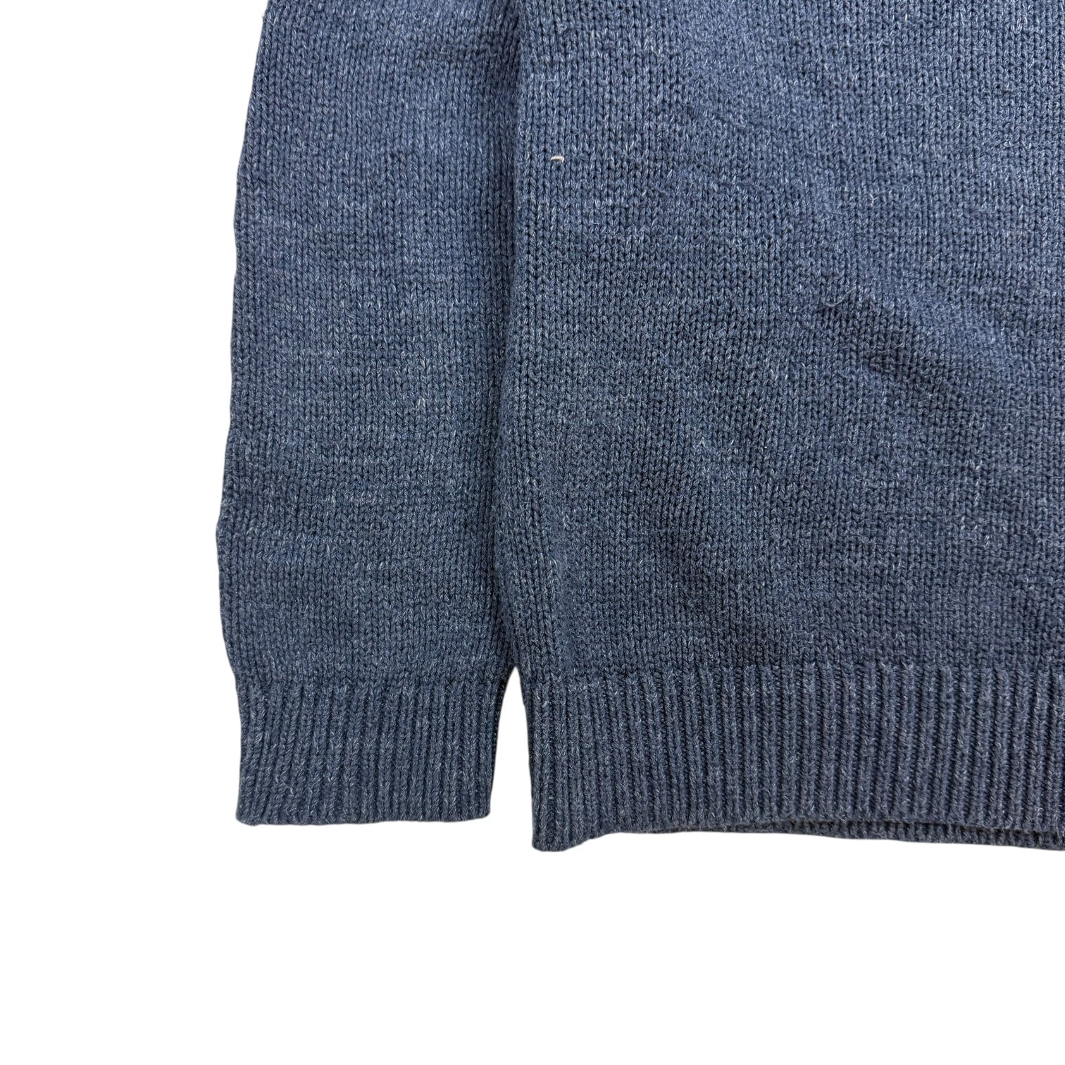 Vintage L.L. Bean Knit Sweater Navy Blue