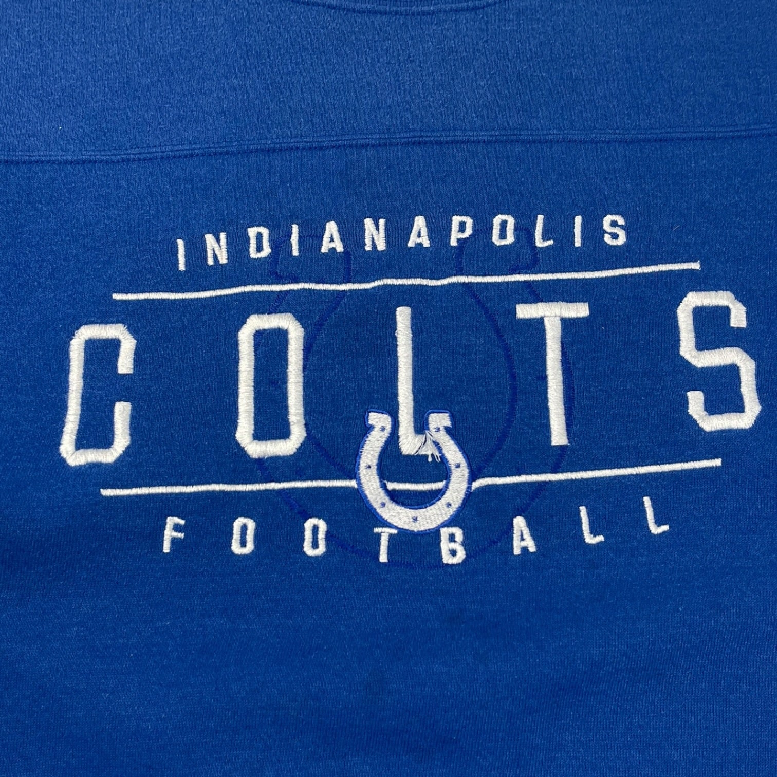 Vintage Indianapolis Colts Crewneck Sweatshirt Blue