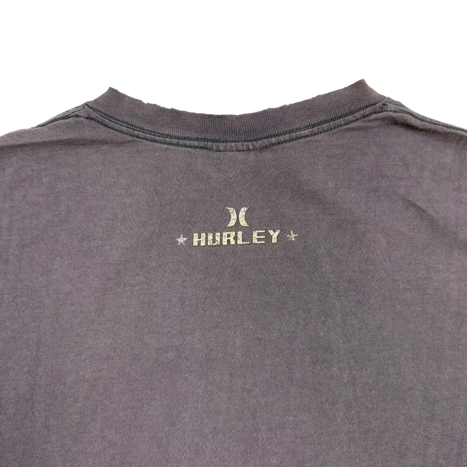 Vintage Y2K Hurley Tee Navy Blue
