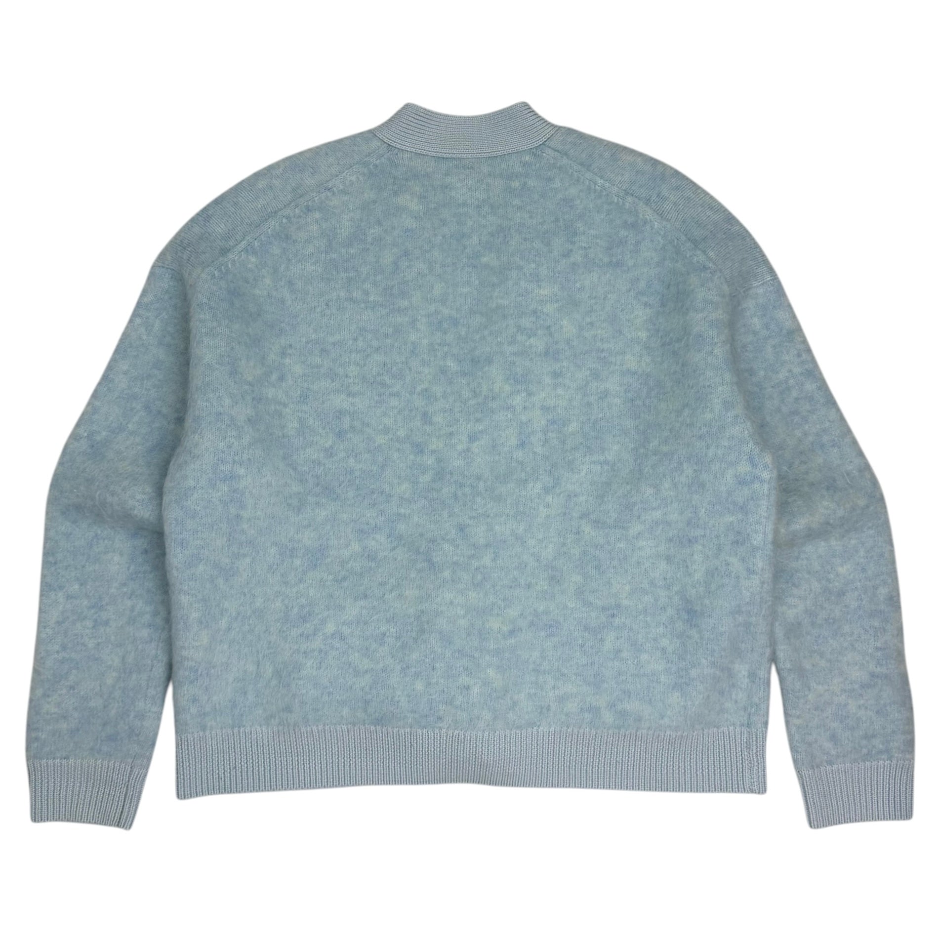 Acne Studios Mohair Blend Cardigan Light Blue