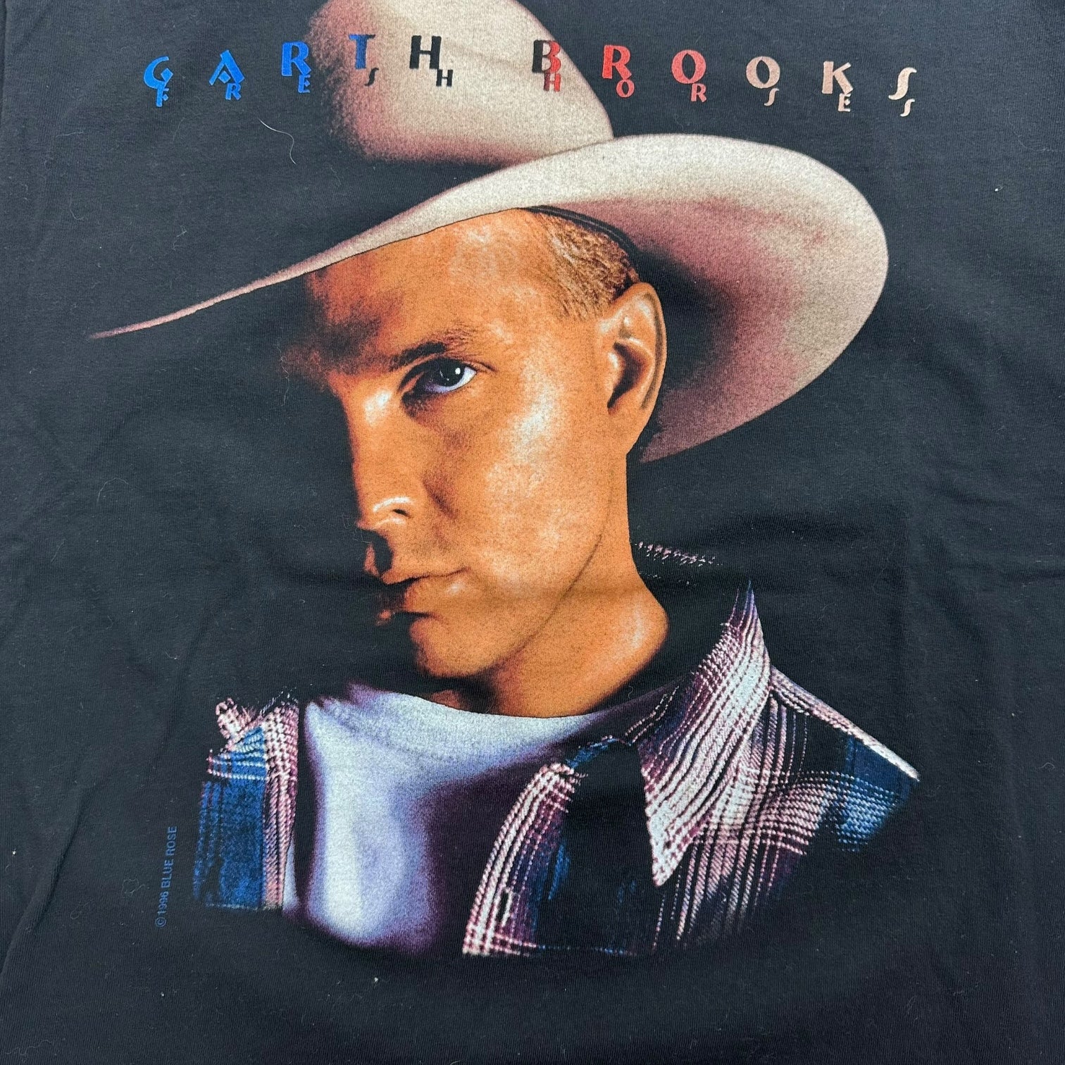 1996 Garth Brooks ‘Fresh Horses’ Tee Black