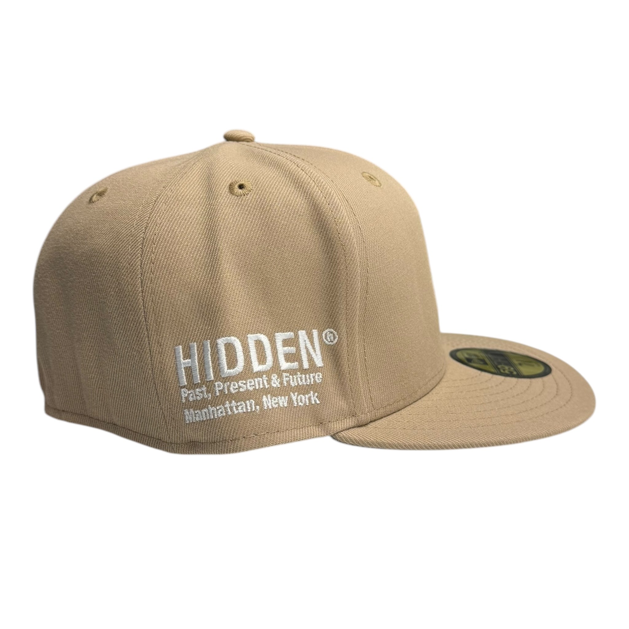 Hidden NY H Logo New Era Hat Tan