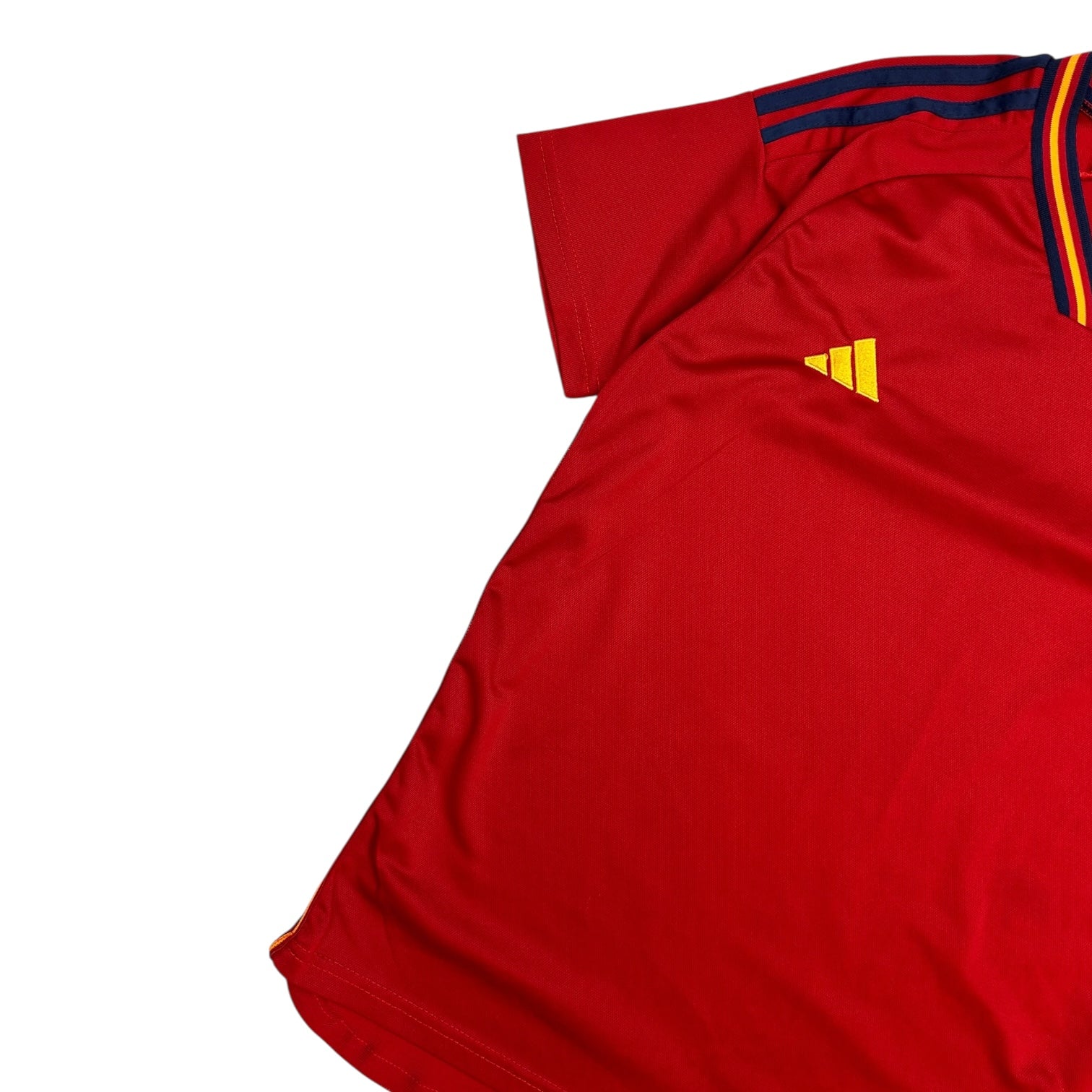 Adidas Spain 2022-2023 Home Jersey Red/Yellow