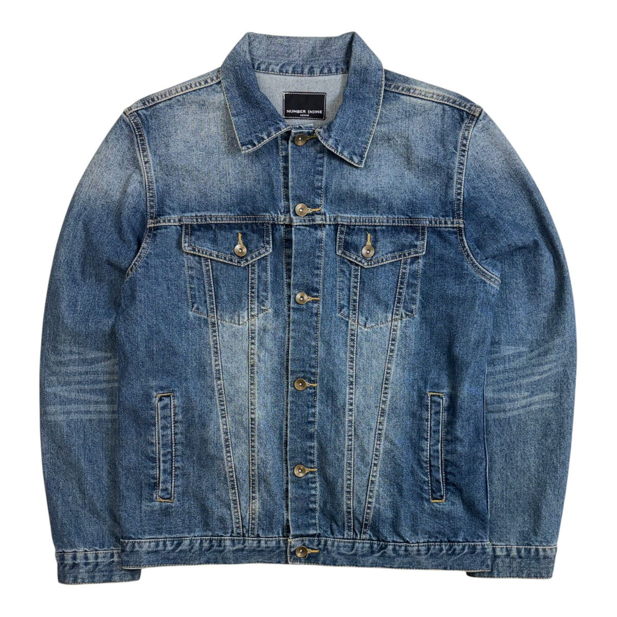 Number (N)ine Denim Jacket Medium Wash