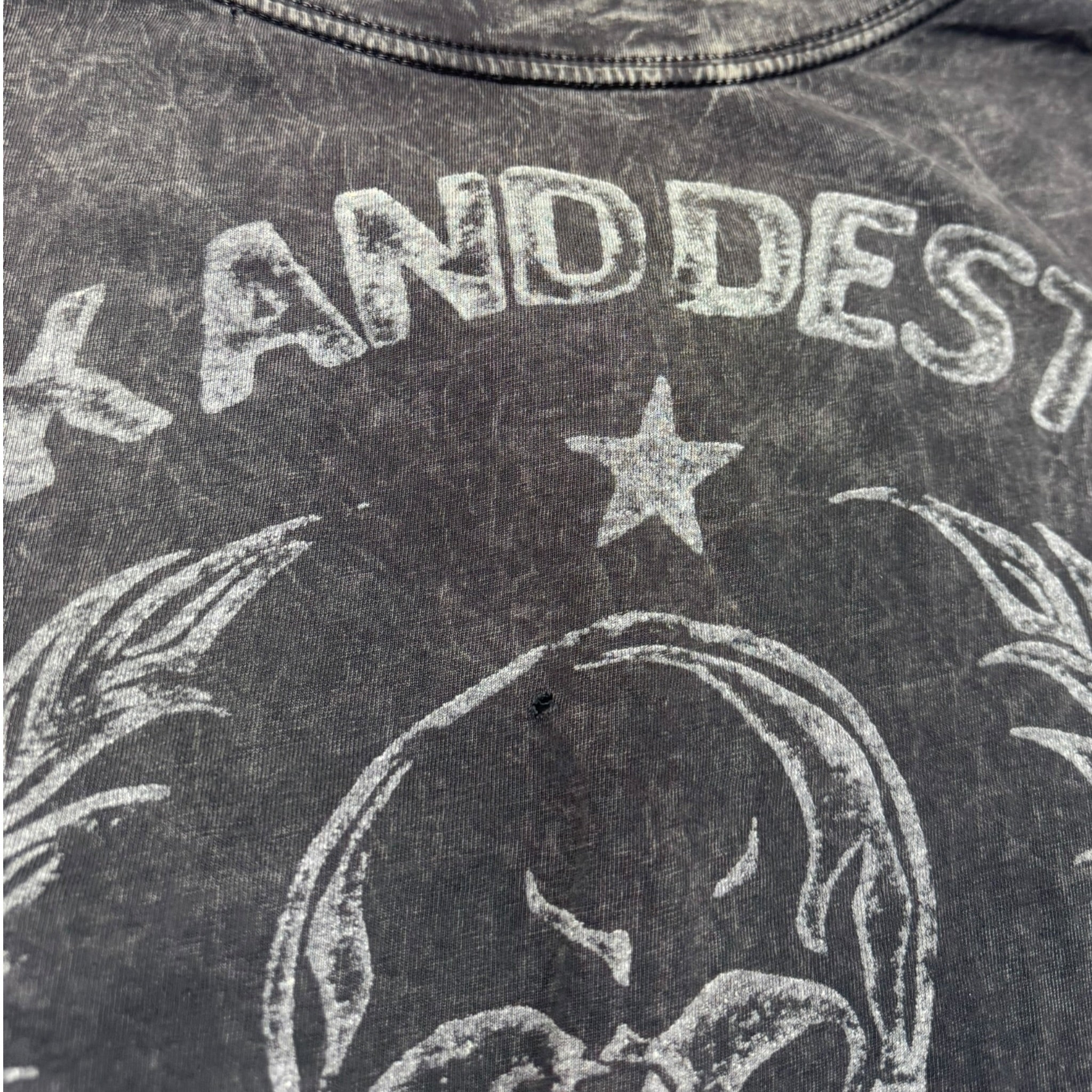 Vintage Y2K Affliction Henley Button Shirt