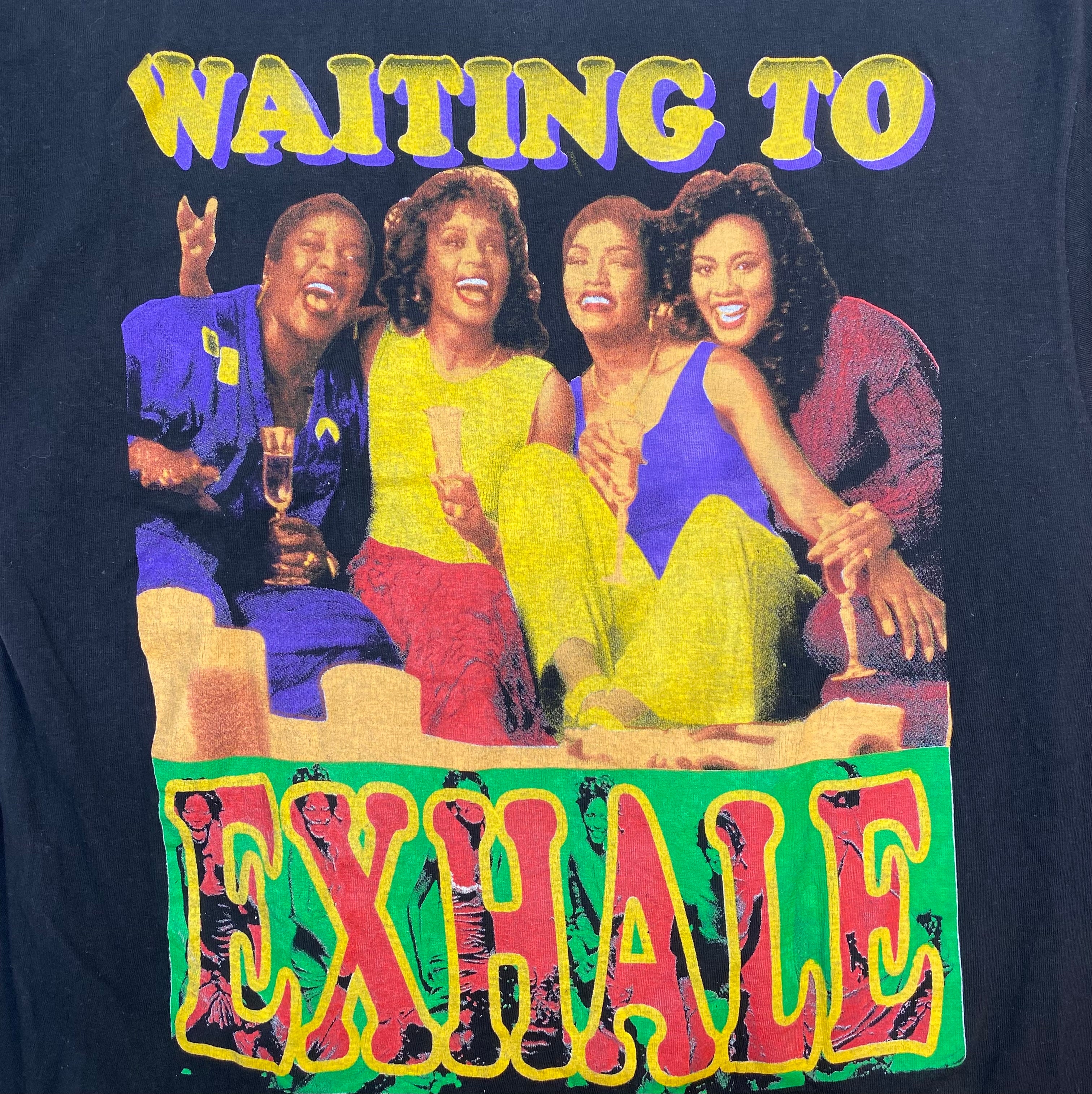 Vintage Waiting To Exhale Whitney Houston Rap T-Shirt