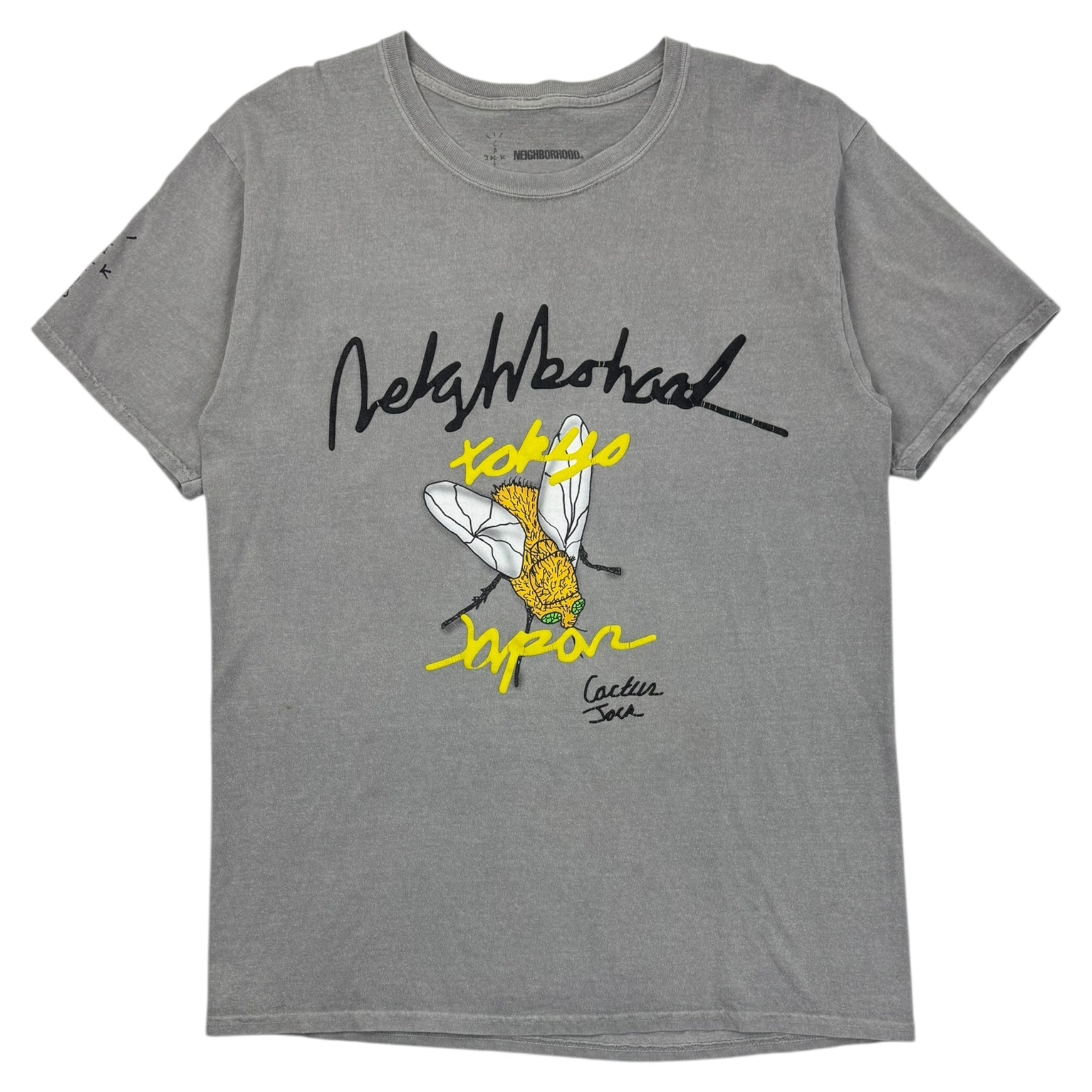 Cactus Jack by Travis Scott x Neighborhood Carousel T-Shirt Grey
