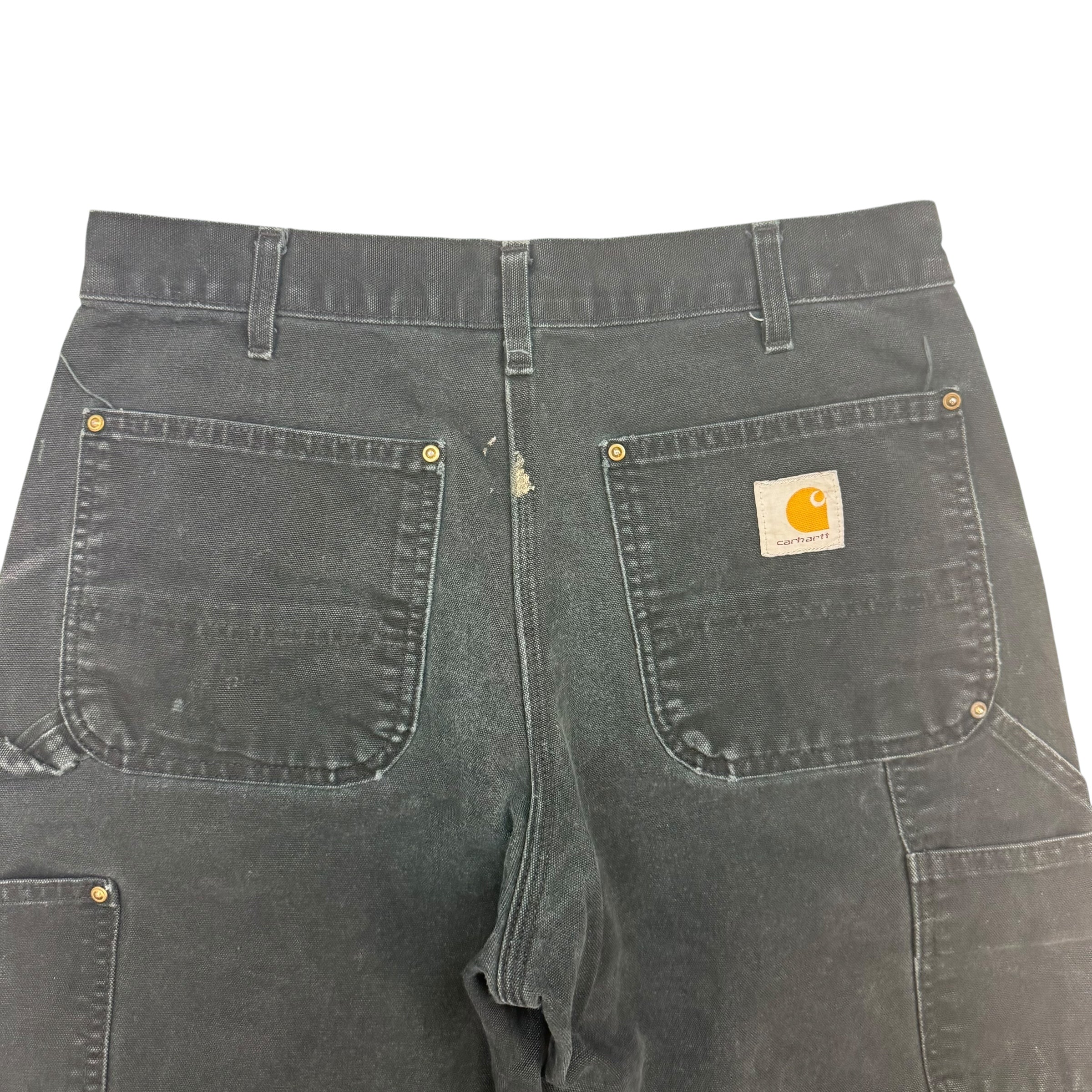 Vintage Carhartt Double Knee Pants Black