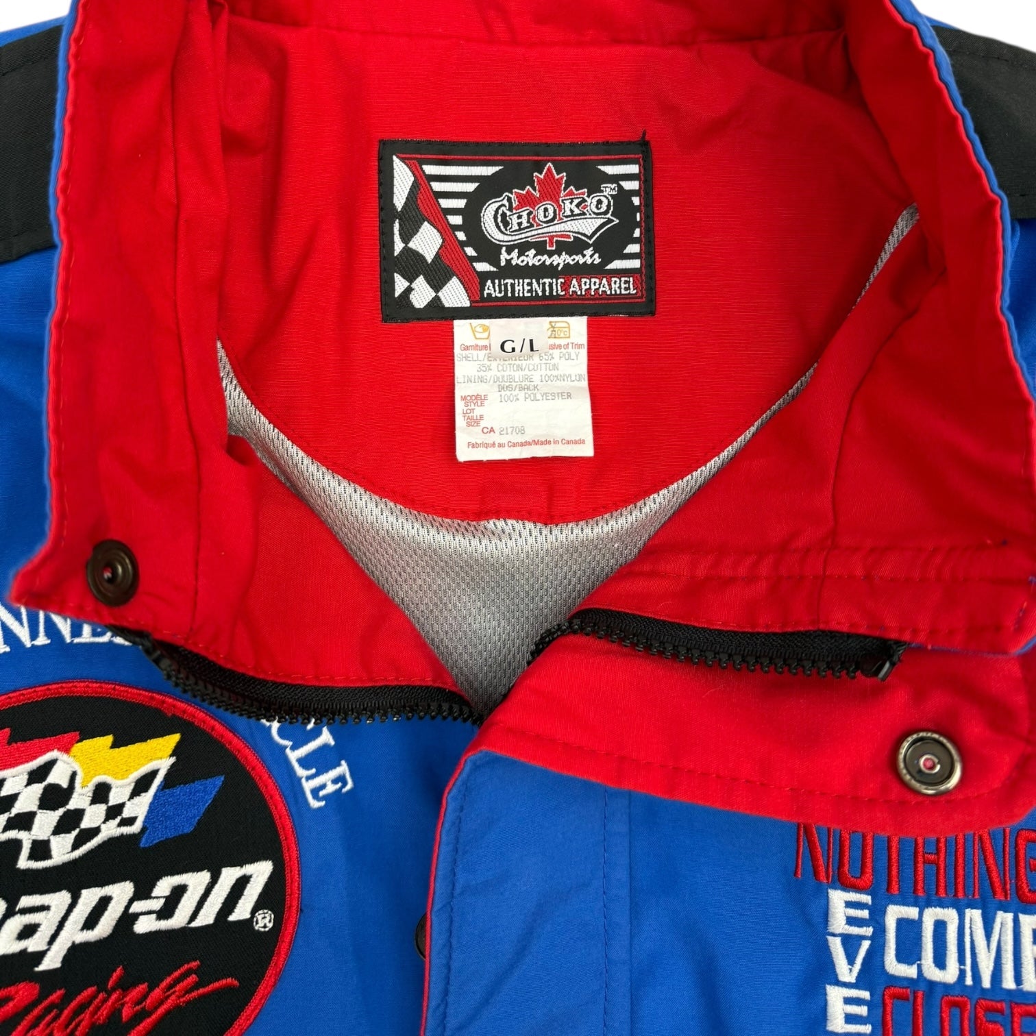Vintage Snap-On Racing Winners Circle Jacket