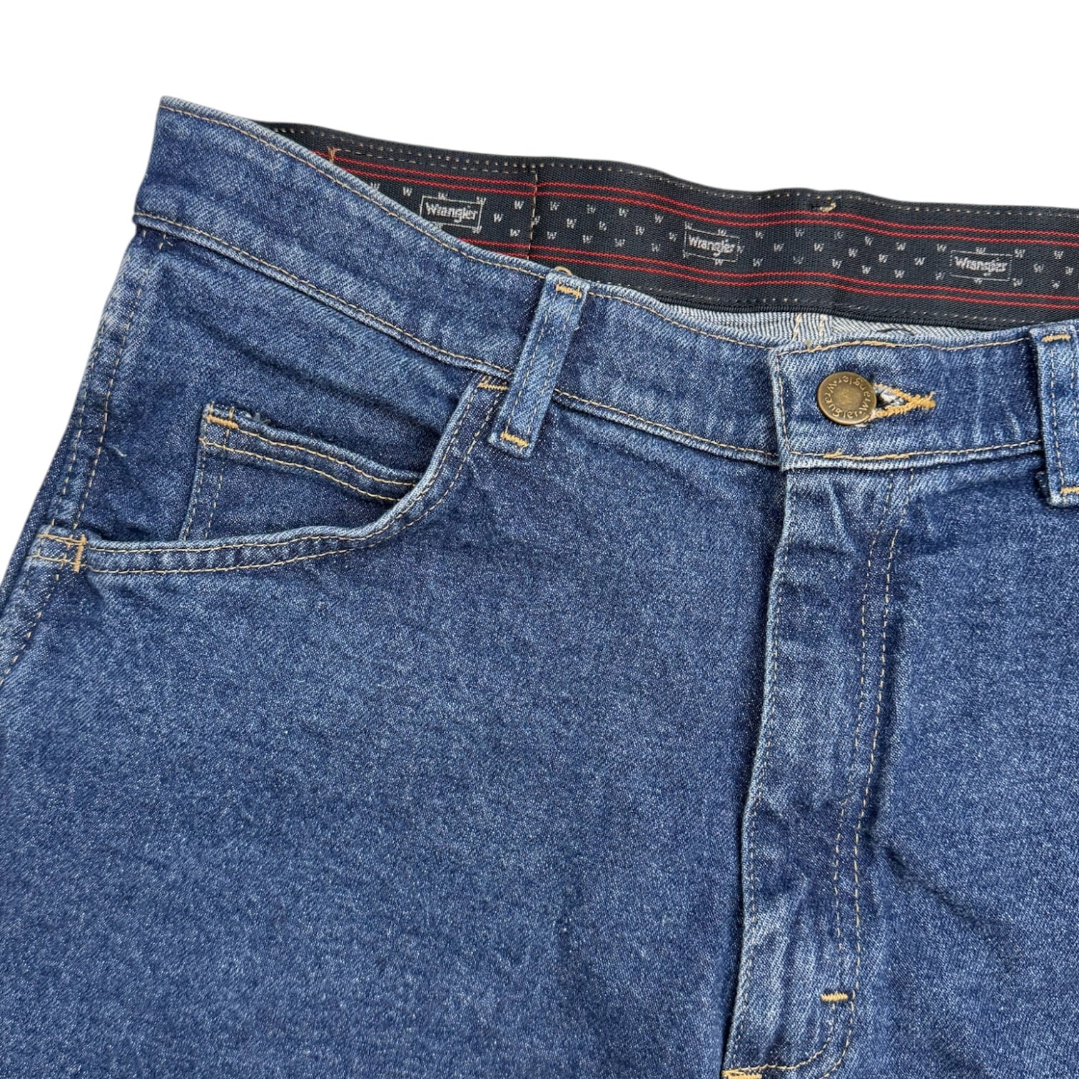 Vintage Wrangler Denim Jorts Dark Blue