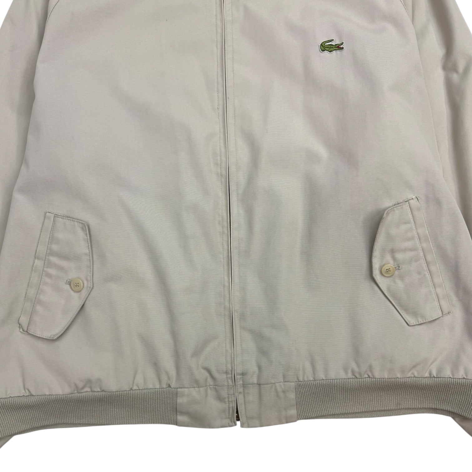 Vintage Lacoste Harrington Jacket Beige