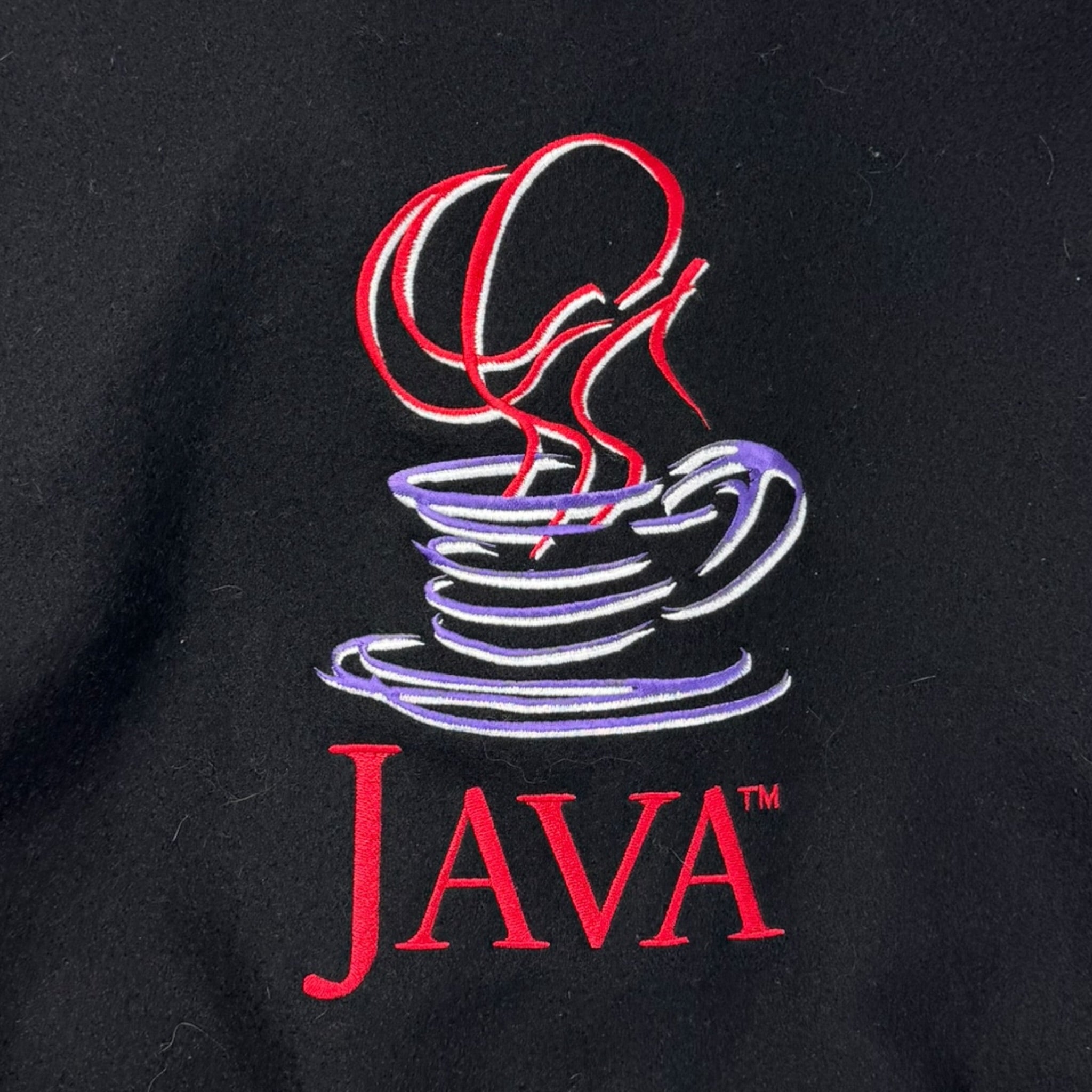 Vintage Java Script Sun Microsystems Varsity Jacket