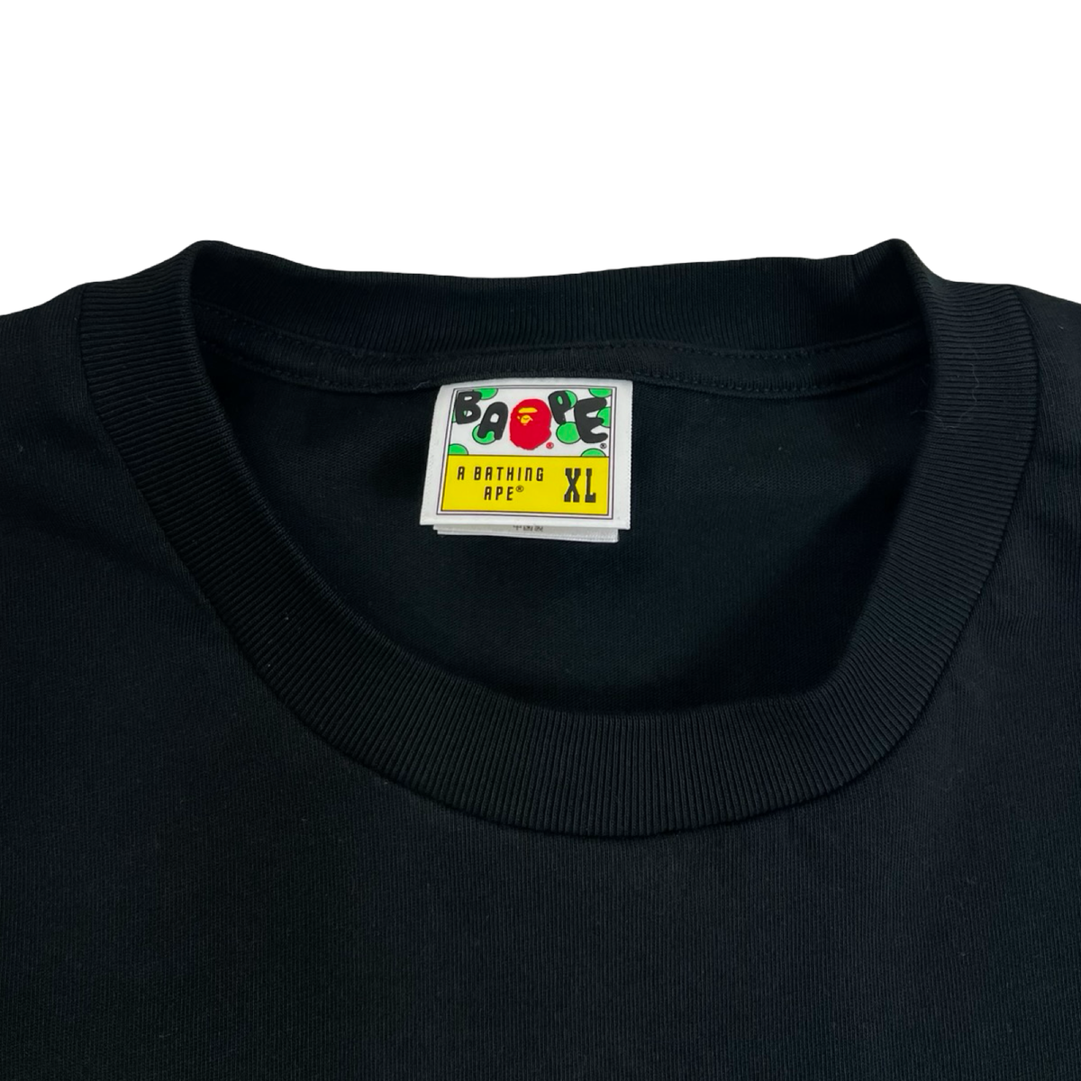BAPE 1st Camo Logo Relaxed Fit T-Shirt Black