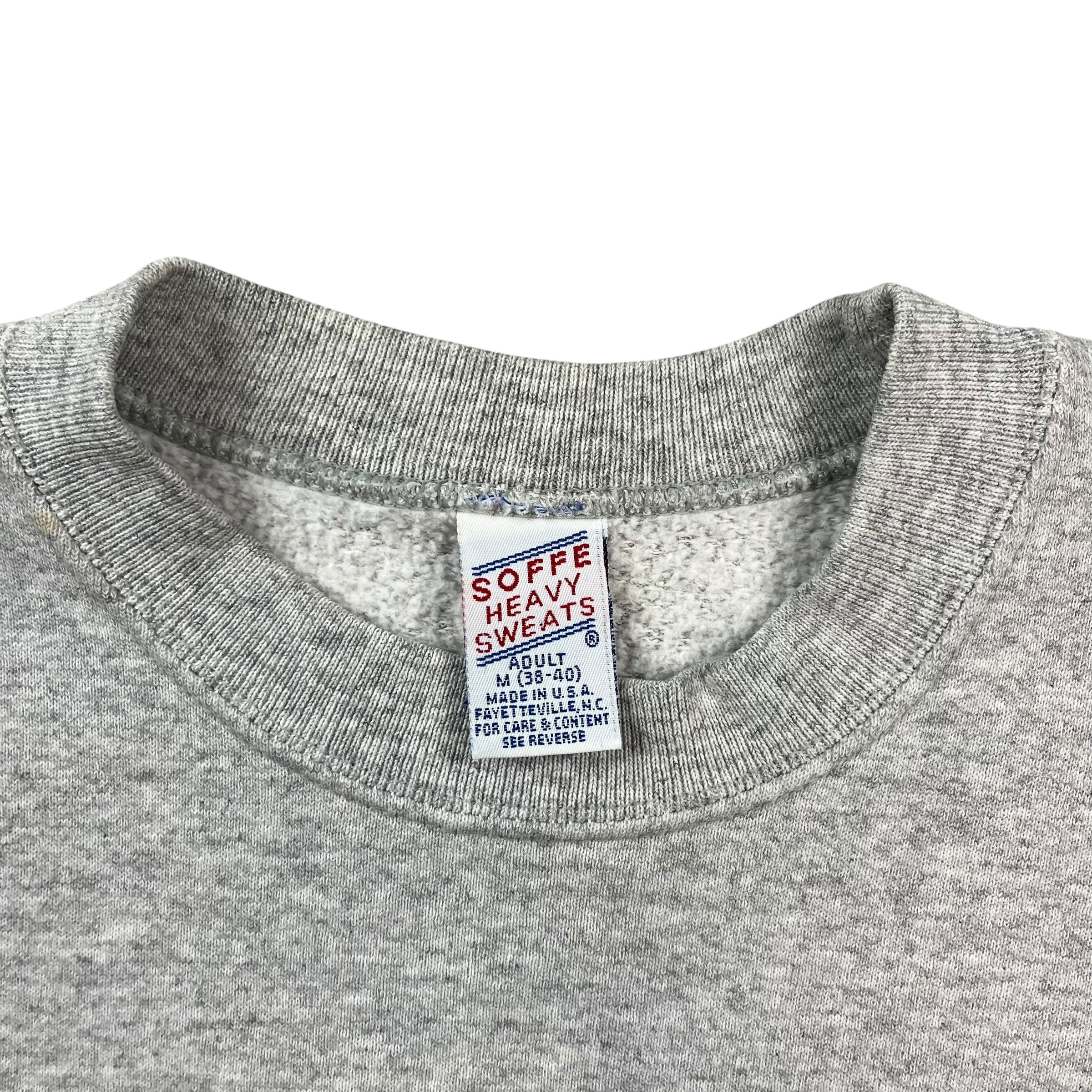 Vintage Florida State Football Crewneck Light Grey