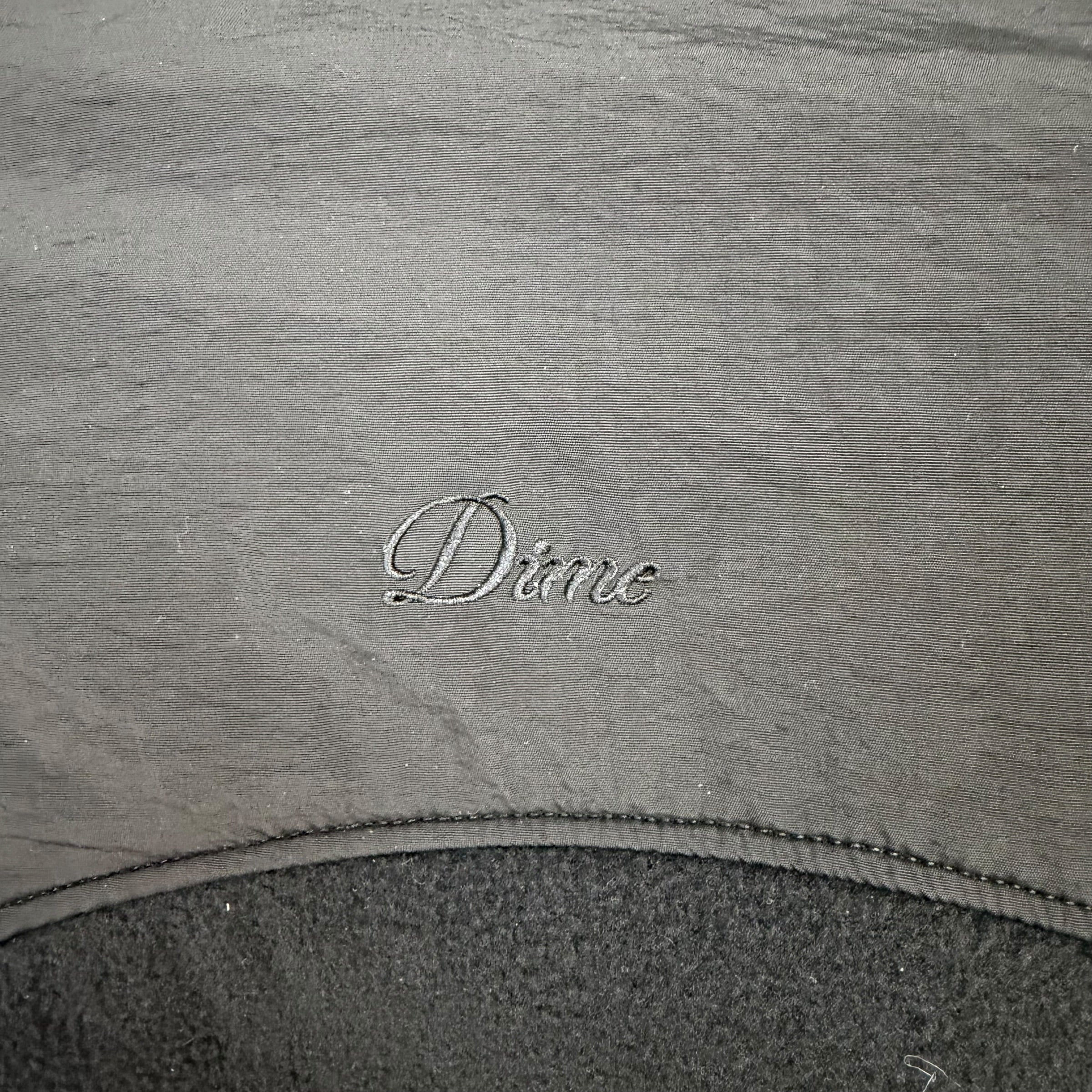 Dime Heavyweight Fleece Jacket Black