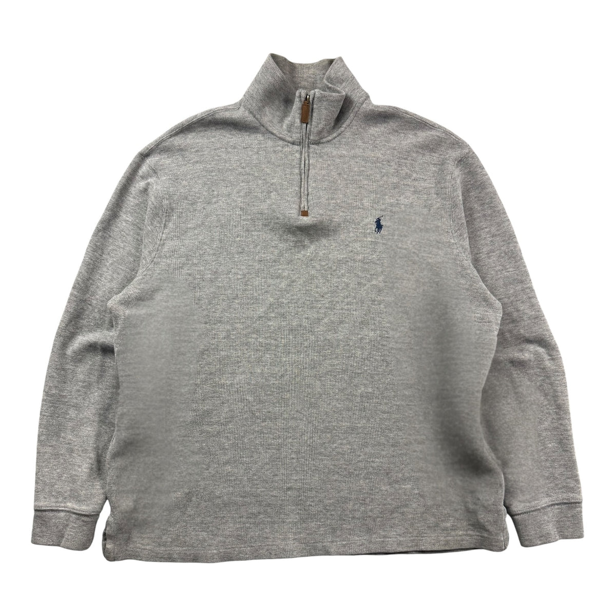 Vintage Polo Ralph Lauren Quarter Zip Sweater Grey
