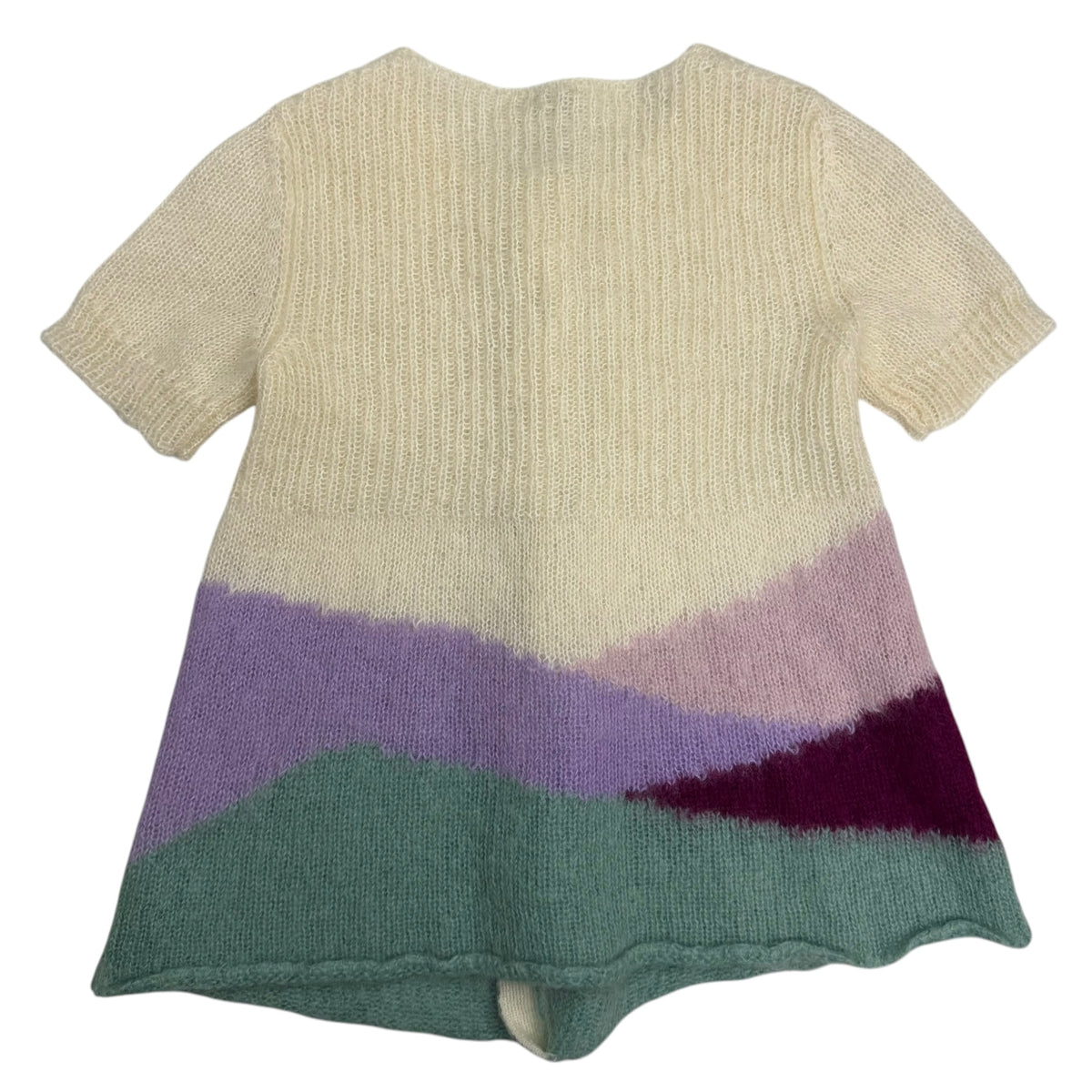(W) Miu Miu Mohair Cardigan Cream