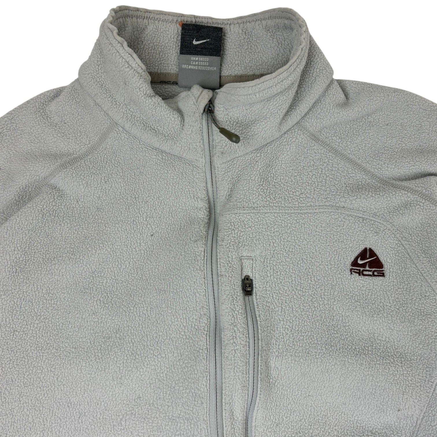 (W) ACG Therma-Fit Quarter Zip Grey