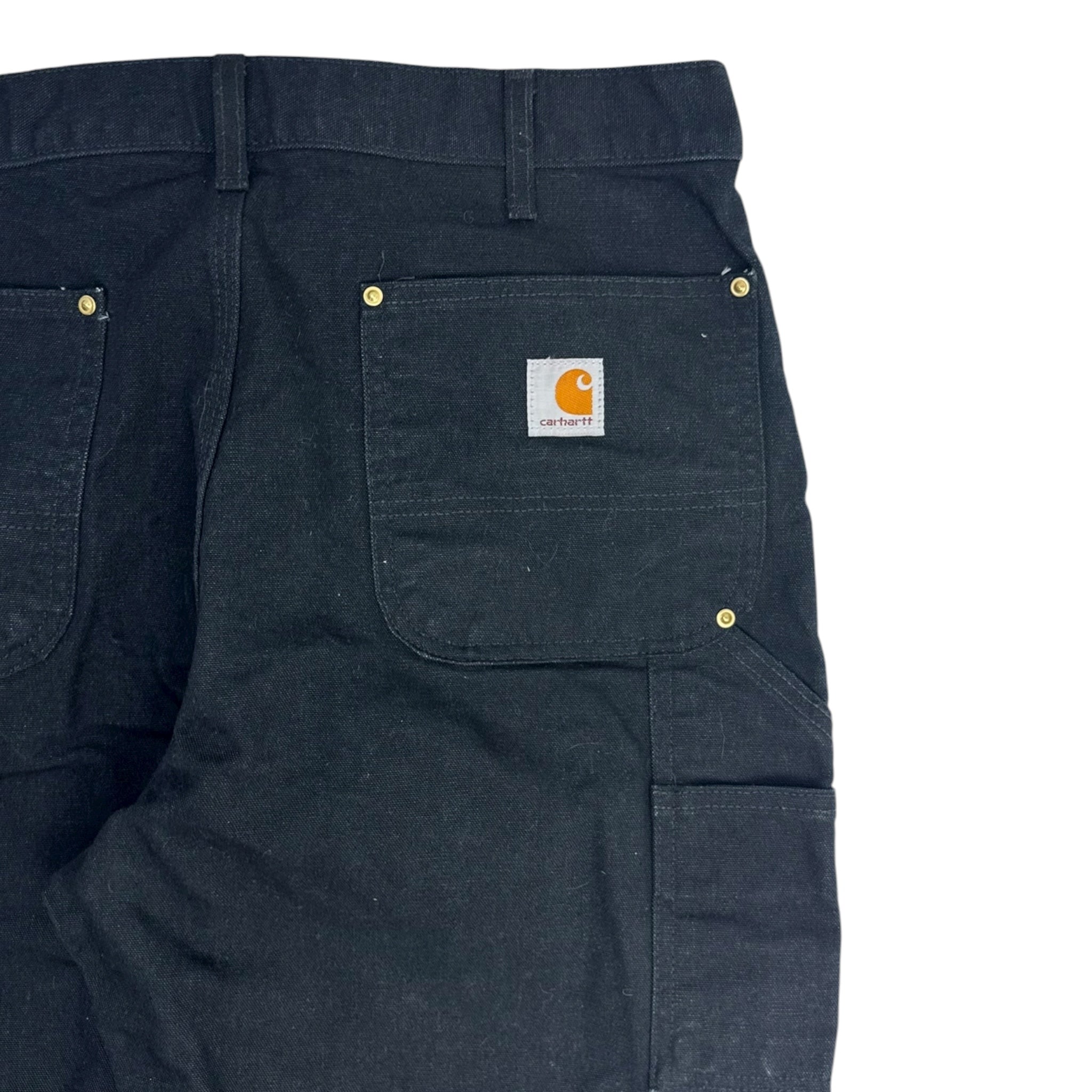 Vintage Carhartt Double Knee Bottoms Jet Black