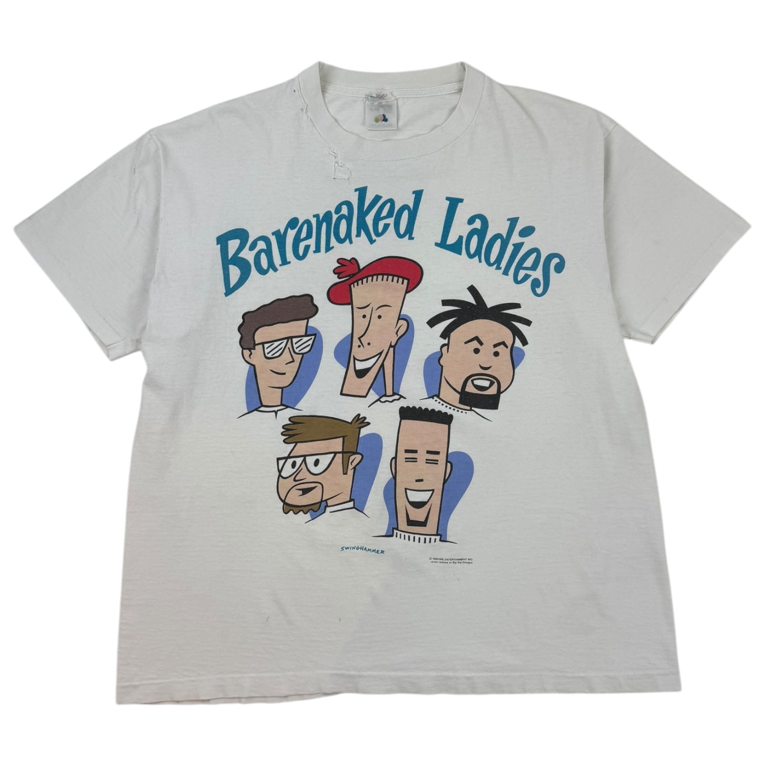 1993 Barenaked Ladies T-Shirt White