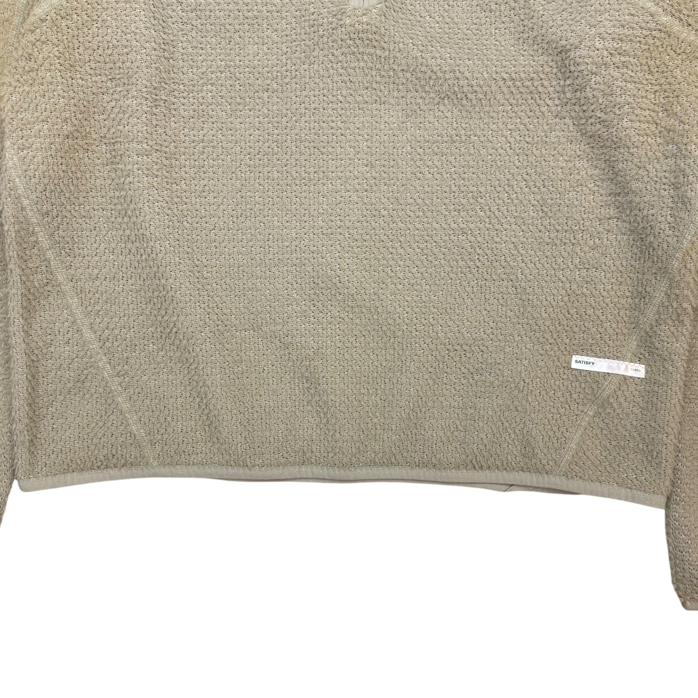 Satisfy Running Ghostfleece AD Light Half Zip Moon