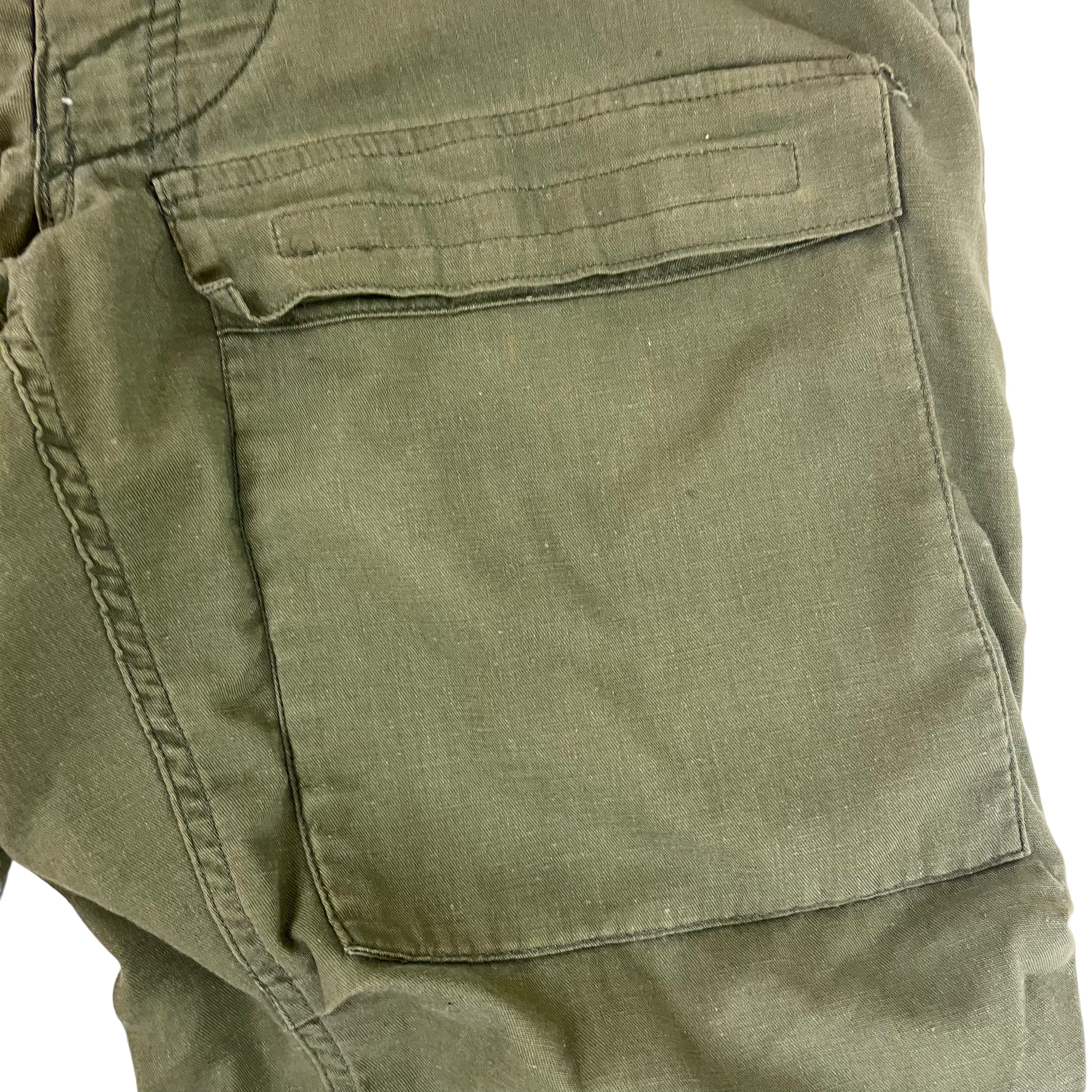Vintage Chemical Protective Cargos Olive