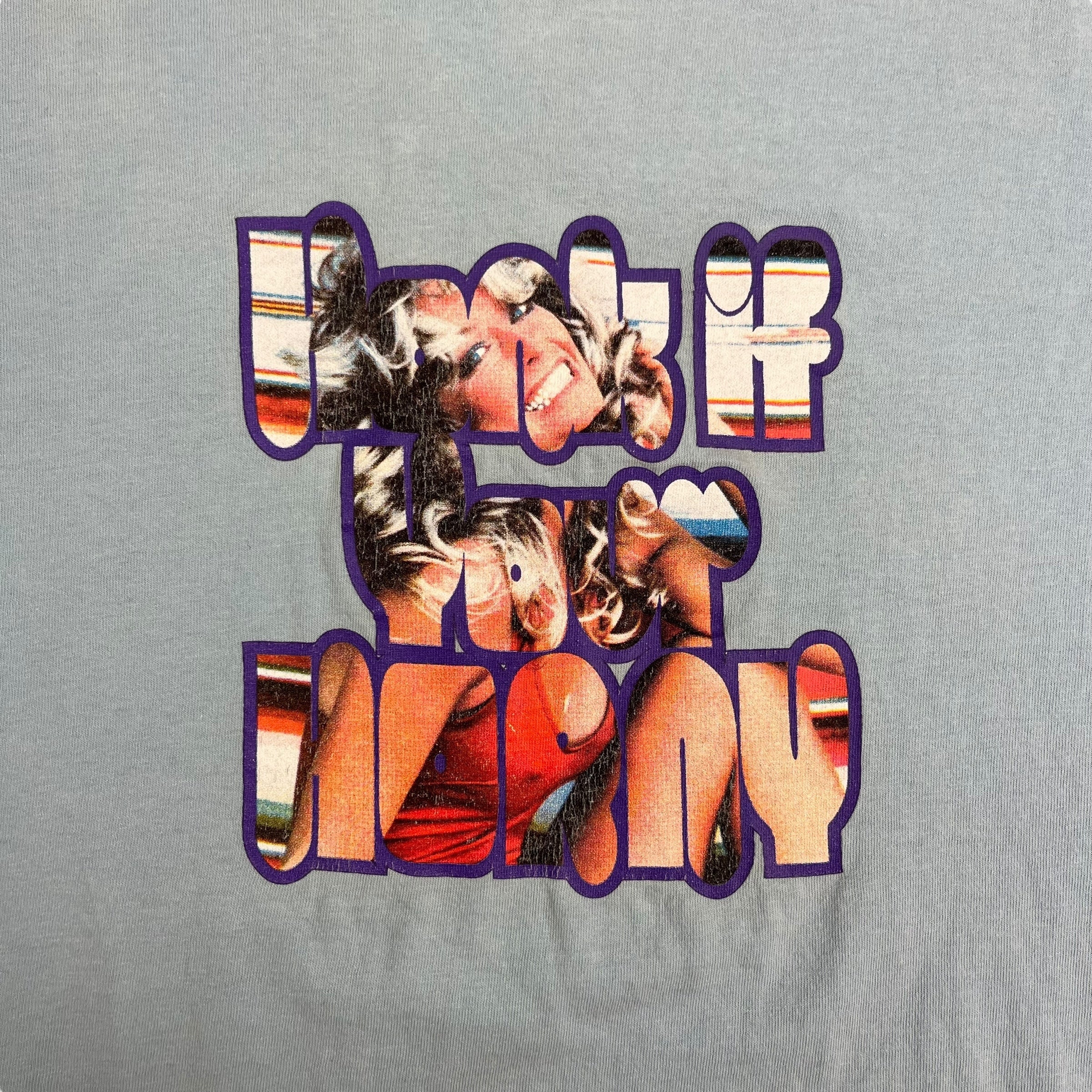 Vintage Honk If Your H**** T-Shirt Light Blue