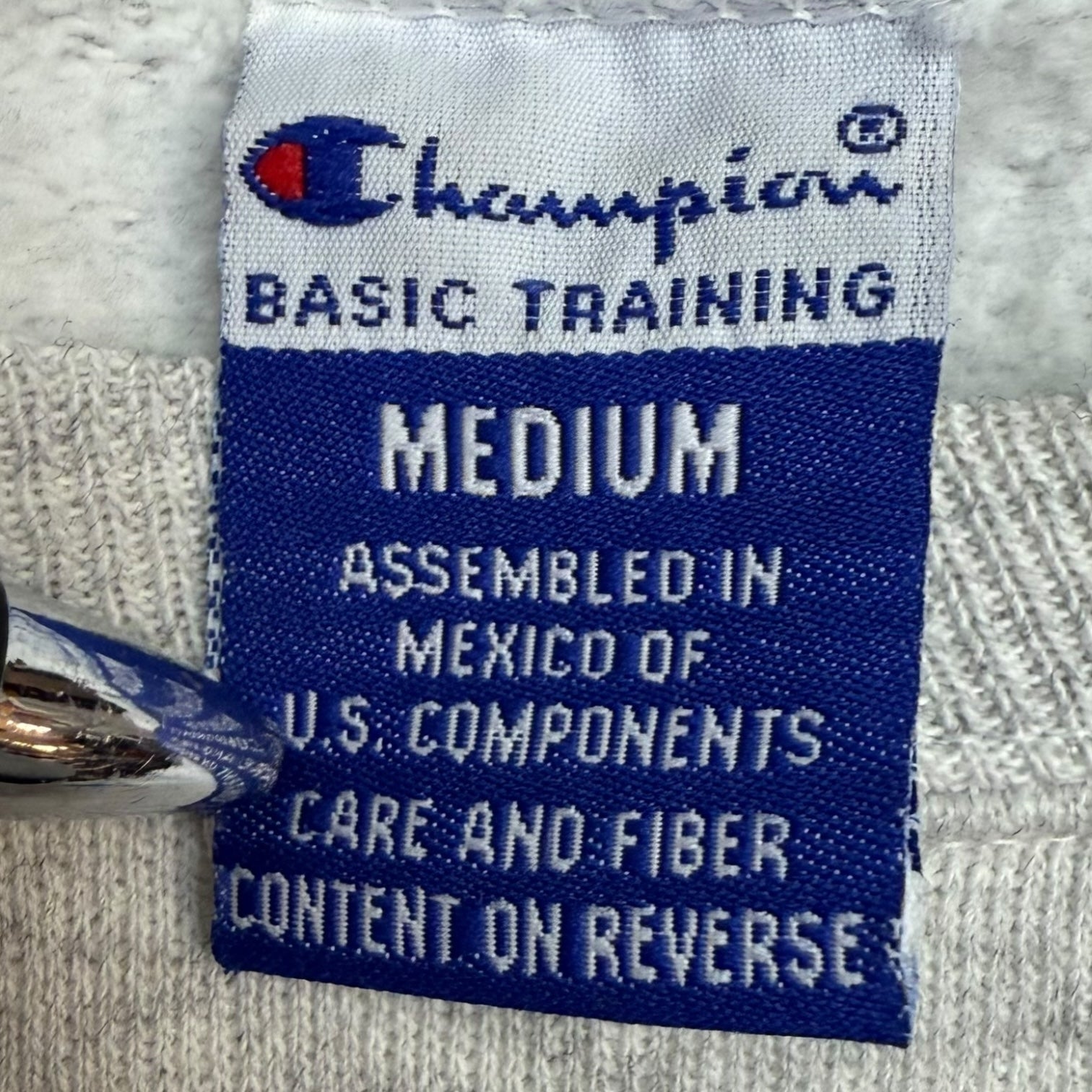 1996 Champion Atlanta Olympics Crewneck Grey