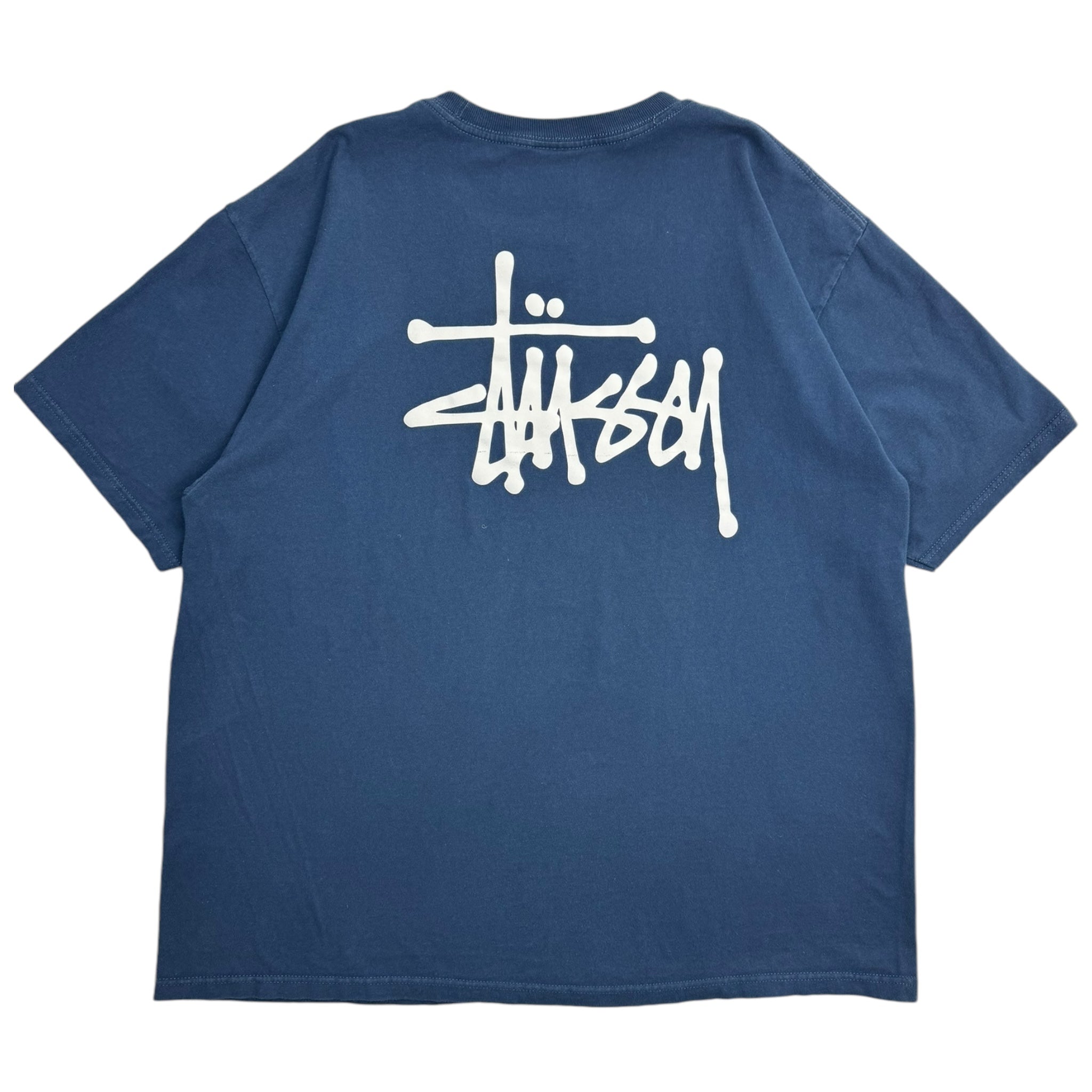 Stüssy Classic Logo T-Shirt Navy