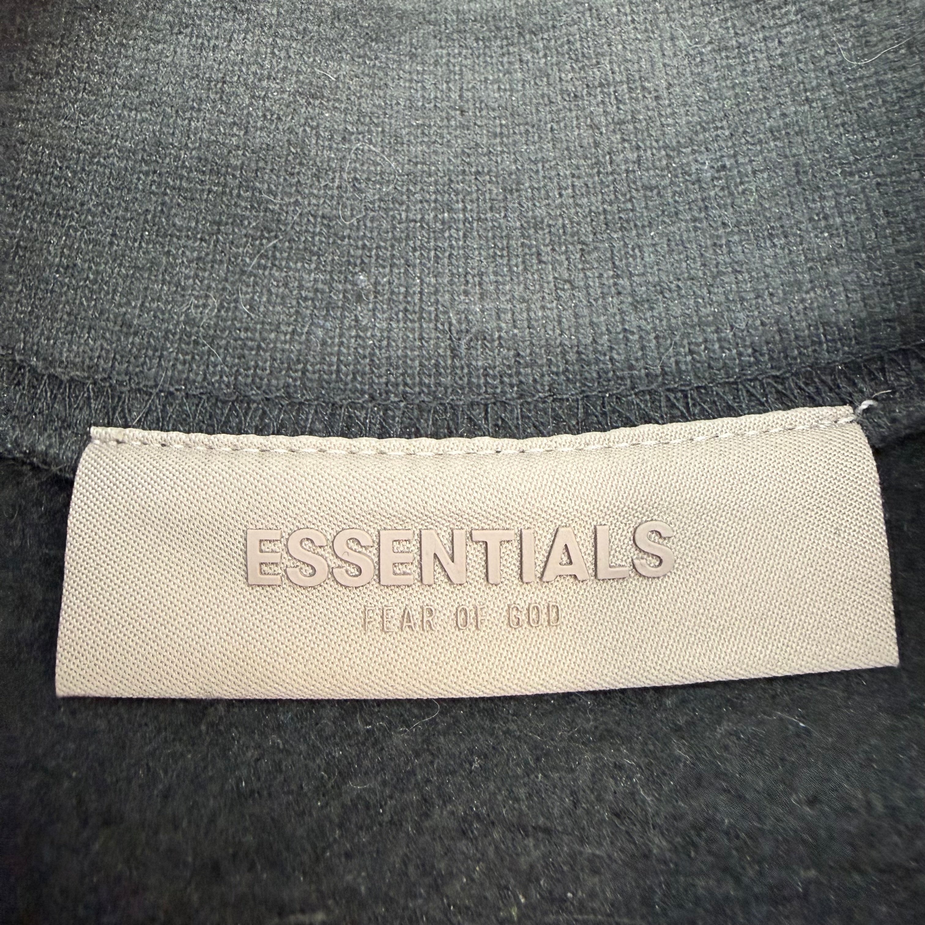 Fear of God Essentials Mock Neck Sweater Black