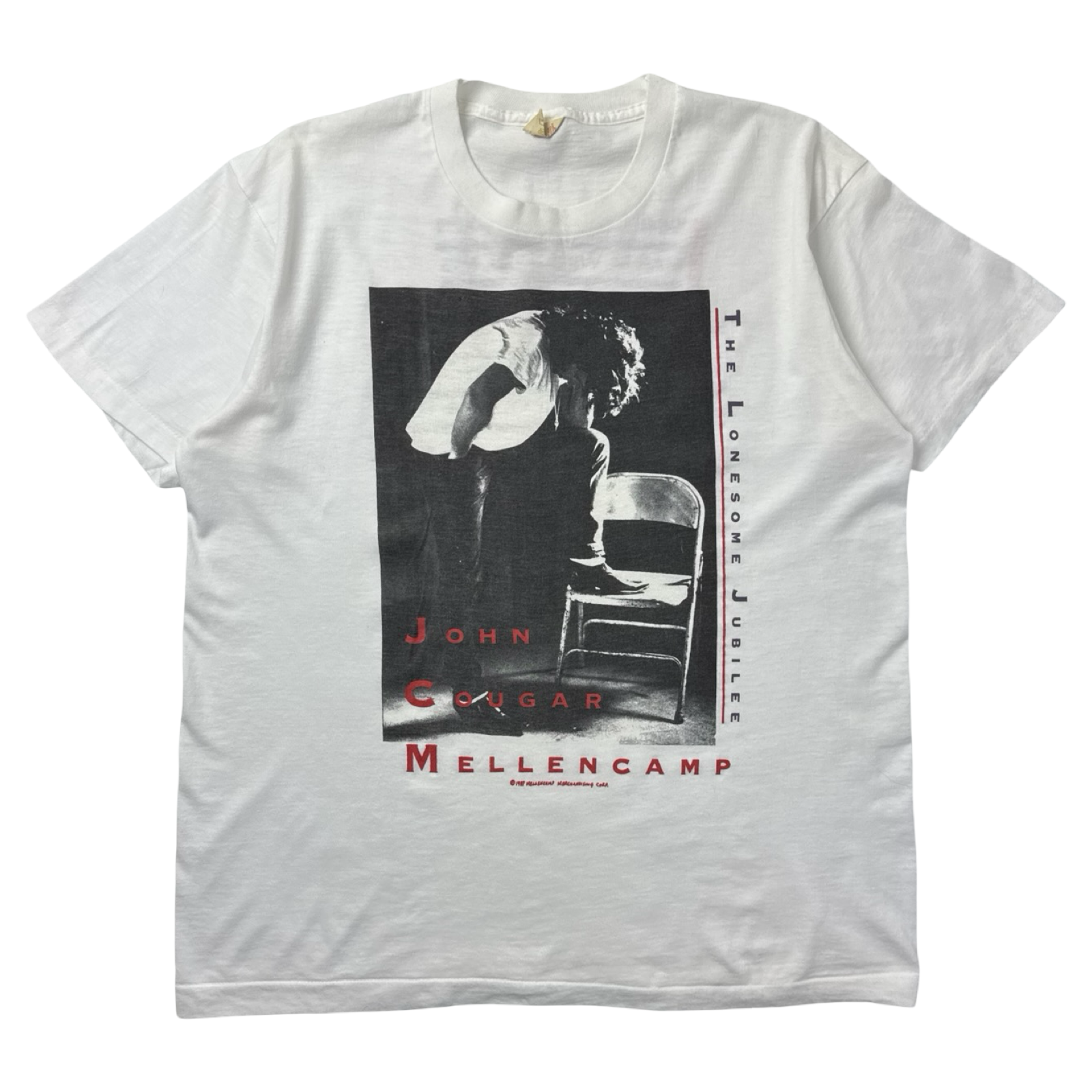 1987 John Cougar Mellencamp Canadian Tour T-Shirt