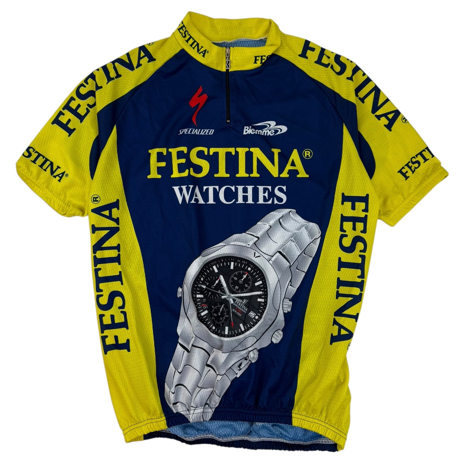 Vintage Cycling Jersey Festina Watches