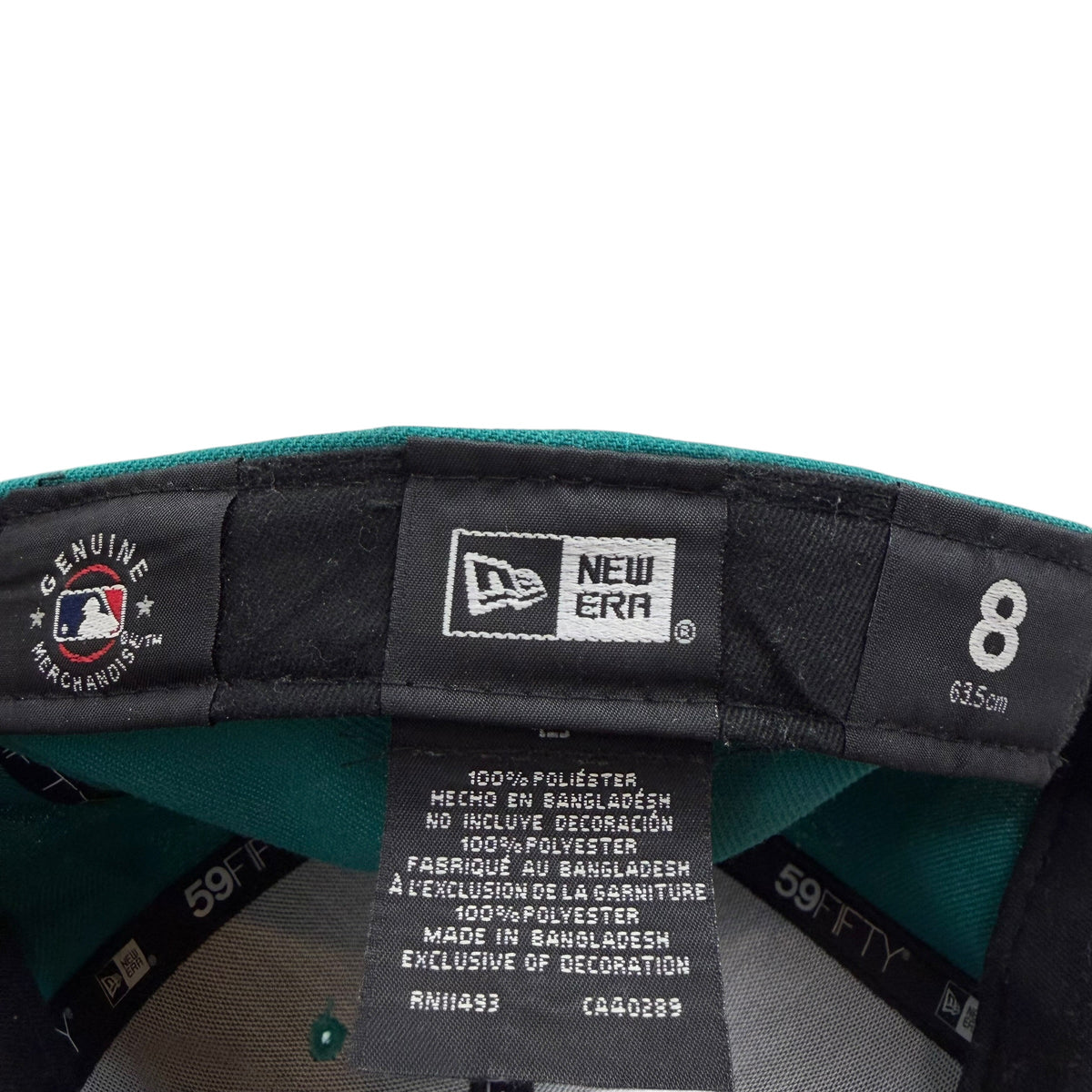 Born X Raised x Los Angeles Dodgers New Era 59FIFTY Fitted Hat Teal