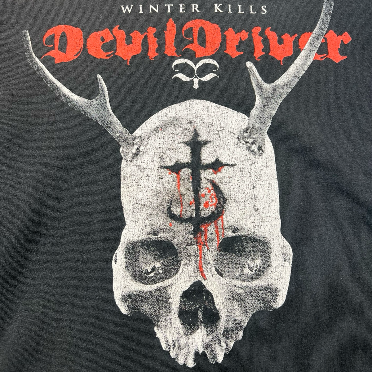 Vintage Y2K Devildriver Winter Kills Album L/S Tee