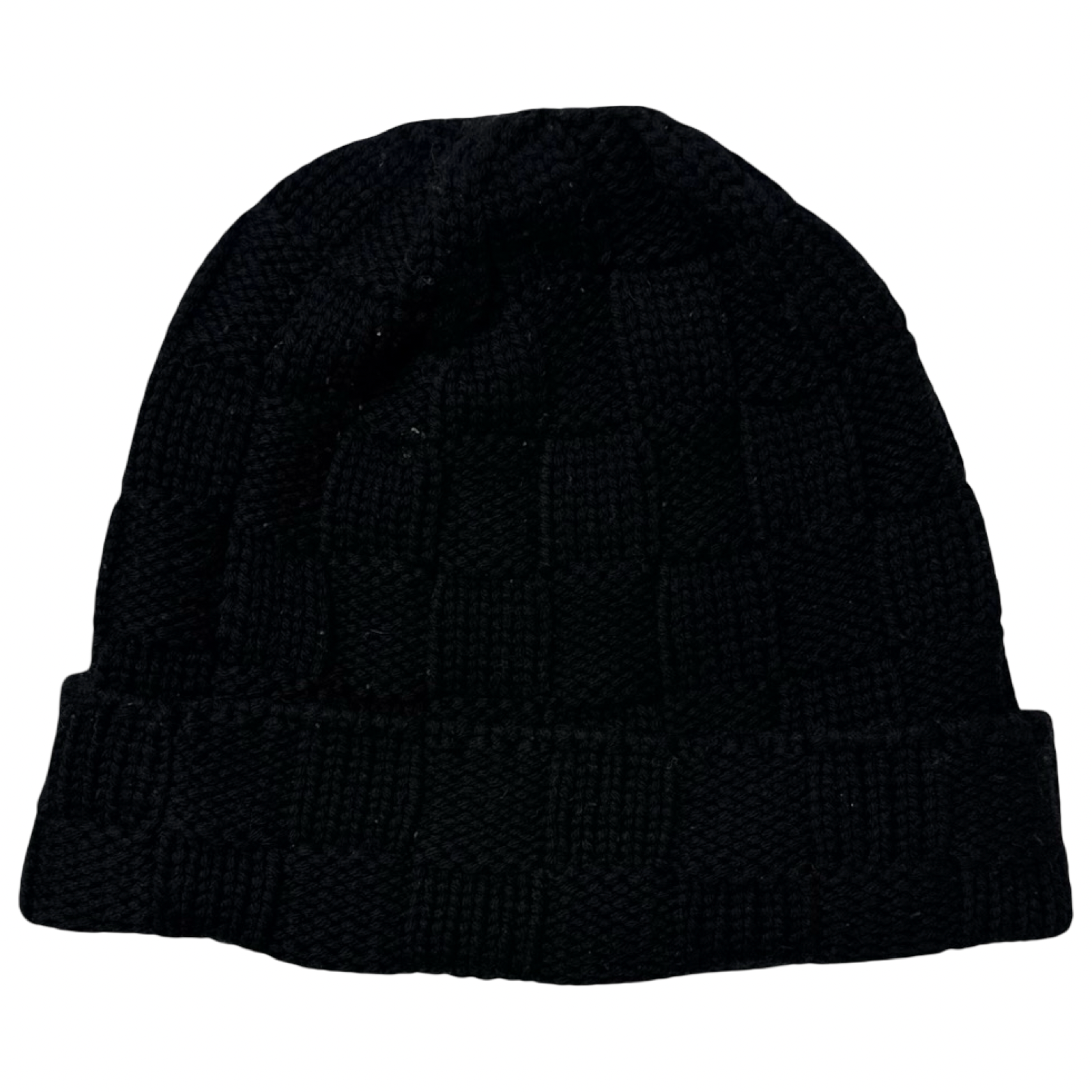 Louis Vuitton Damier Snug Beanie Black Noir